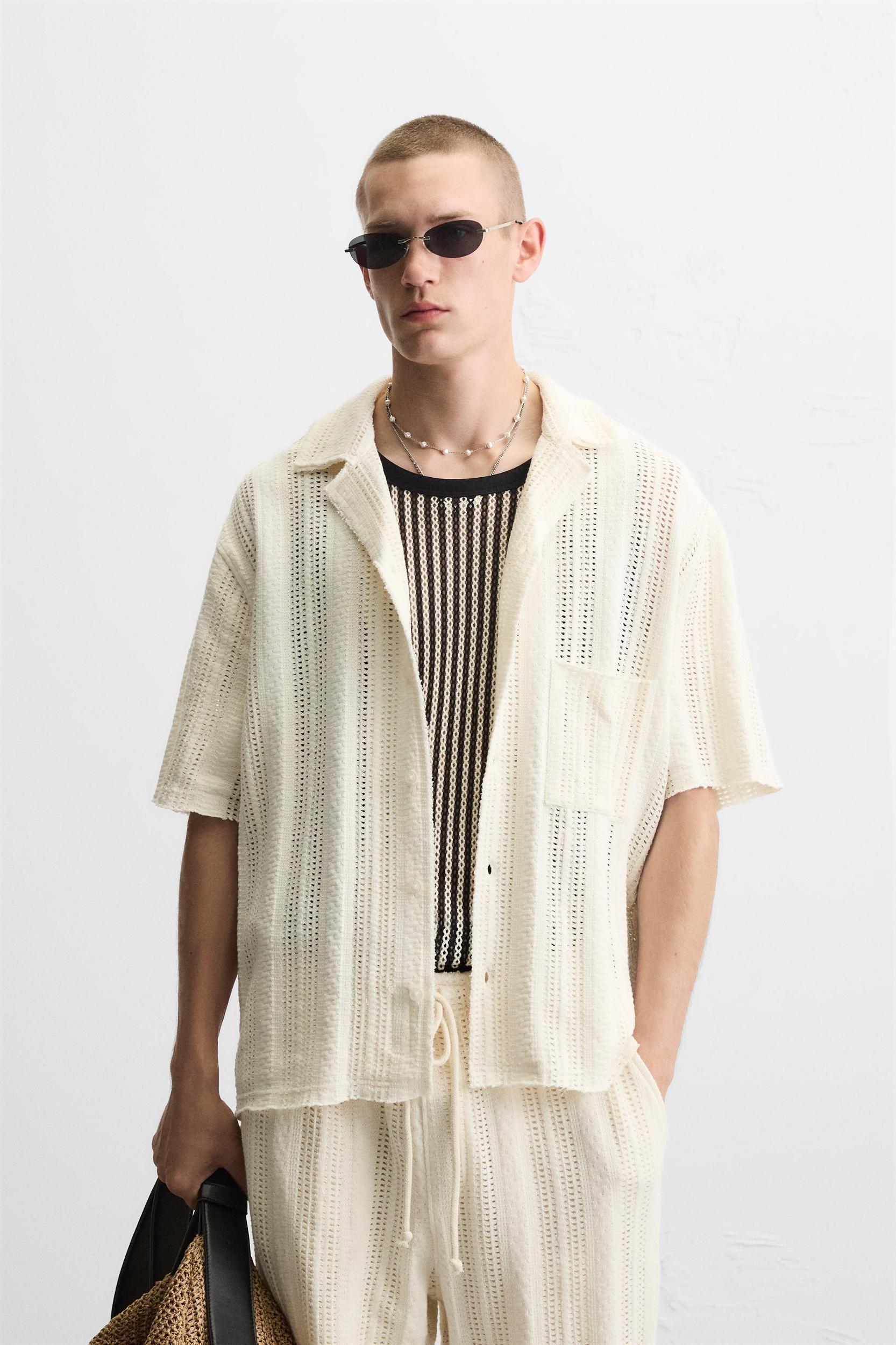 OPEN WEAVE SHIRT Product Image
