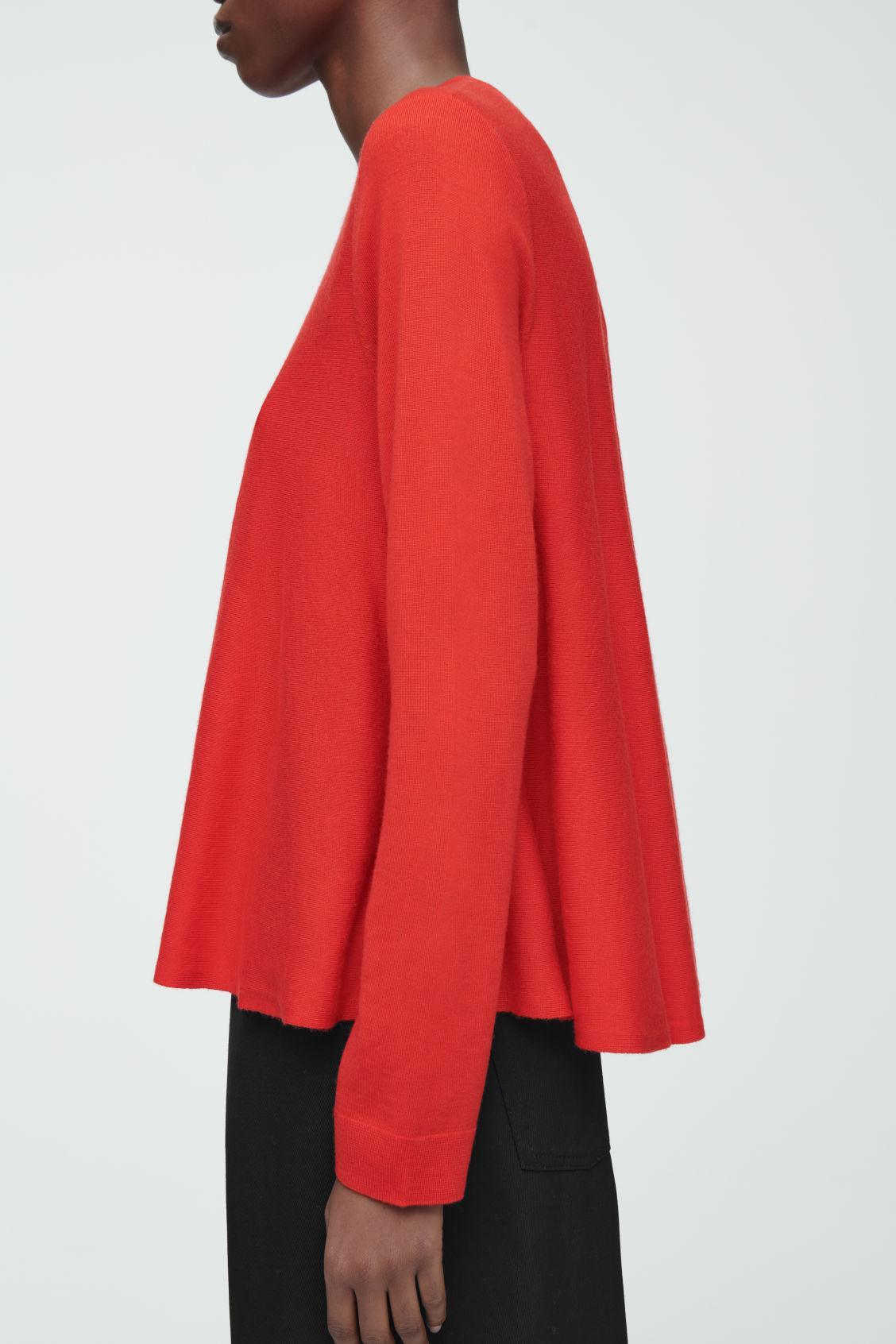 TRAPEZE MERINO WOOL JUMPER Product Image