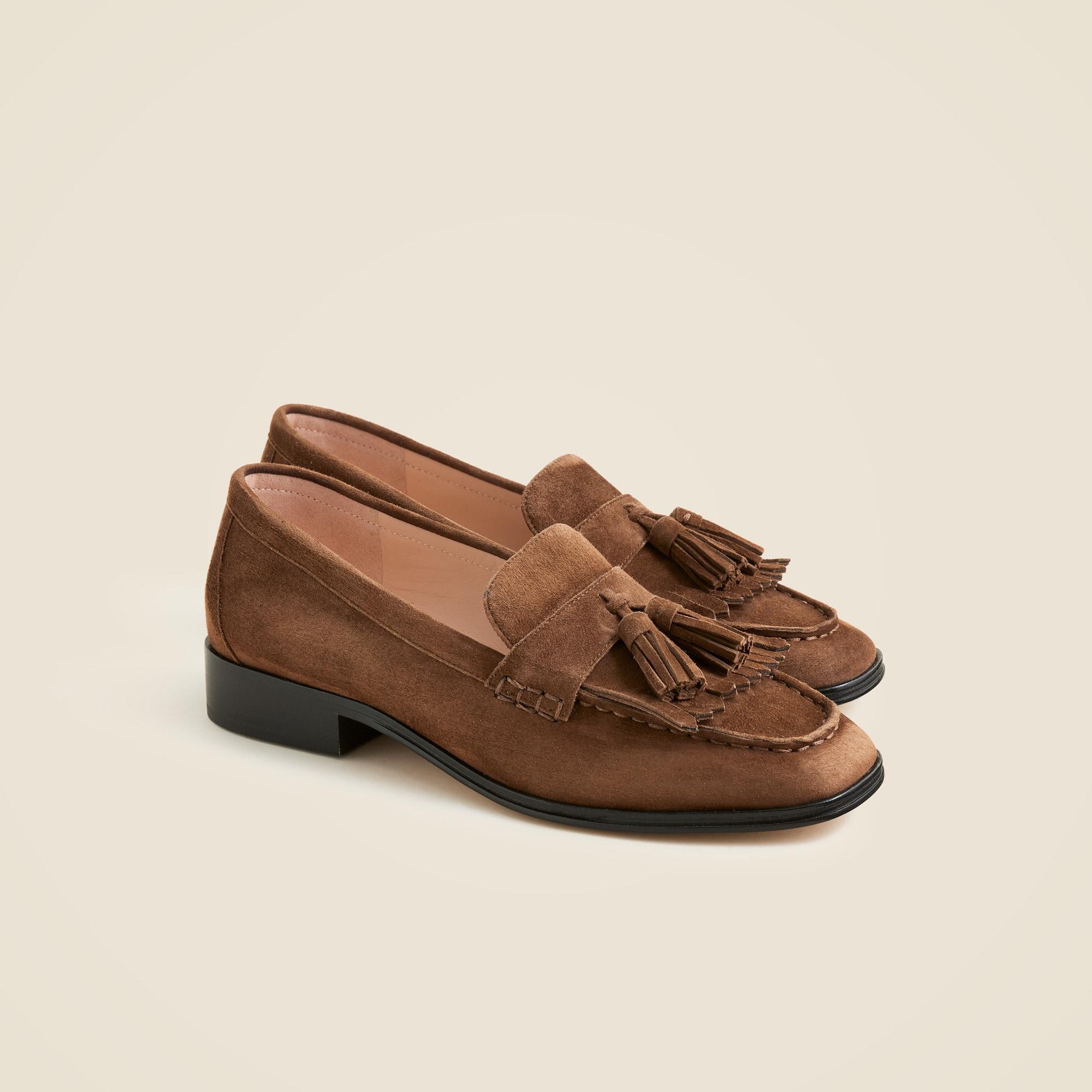 Maison tassel loafers in suede Product Image