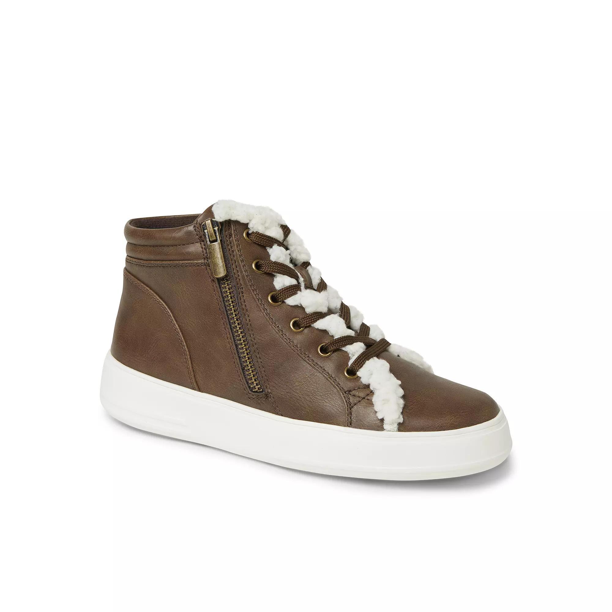 Original Comfort by Dearfoams Kinsley Women's Sneaker Boots, Size: 8.5, Brown Product Image