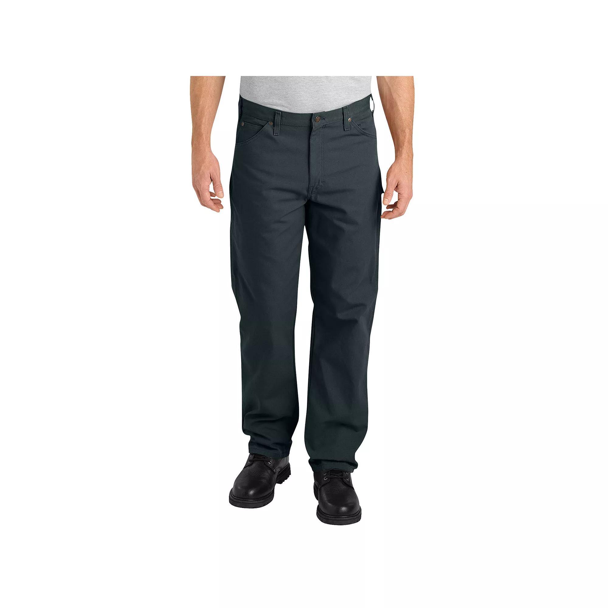 Men's Dickies Relaxed Fit Duck Jeans, Size: 38 X 32, Rinsed Grey Product Image