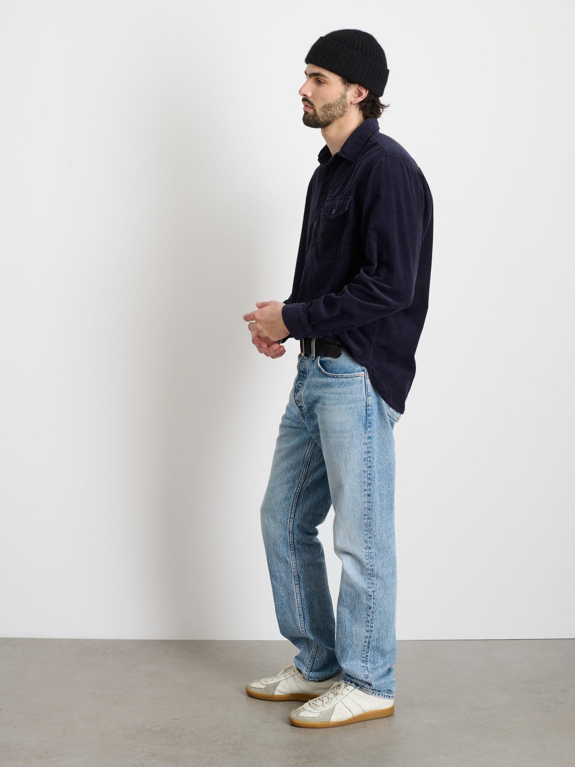 Carter Popover Shirt In Fine Wale Corduroy Product Image