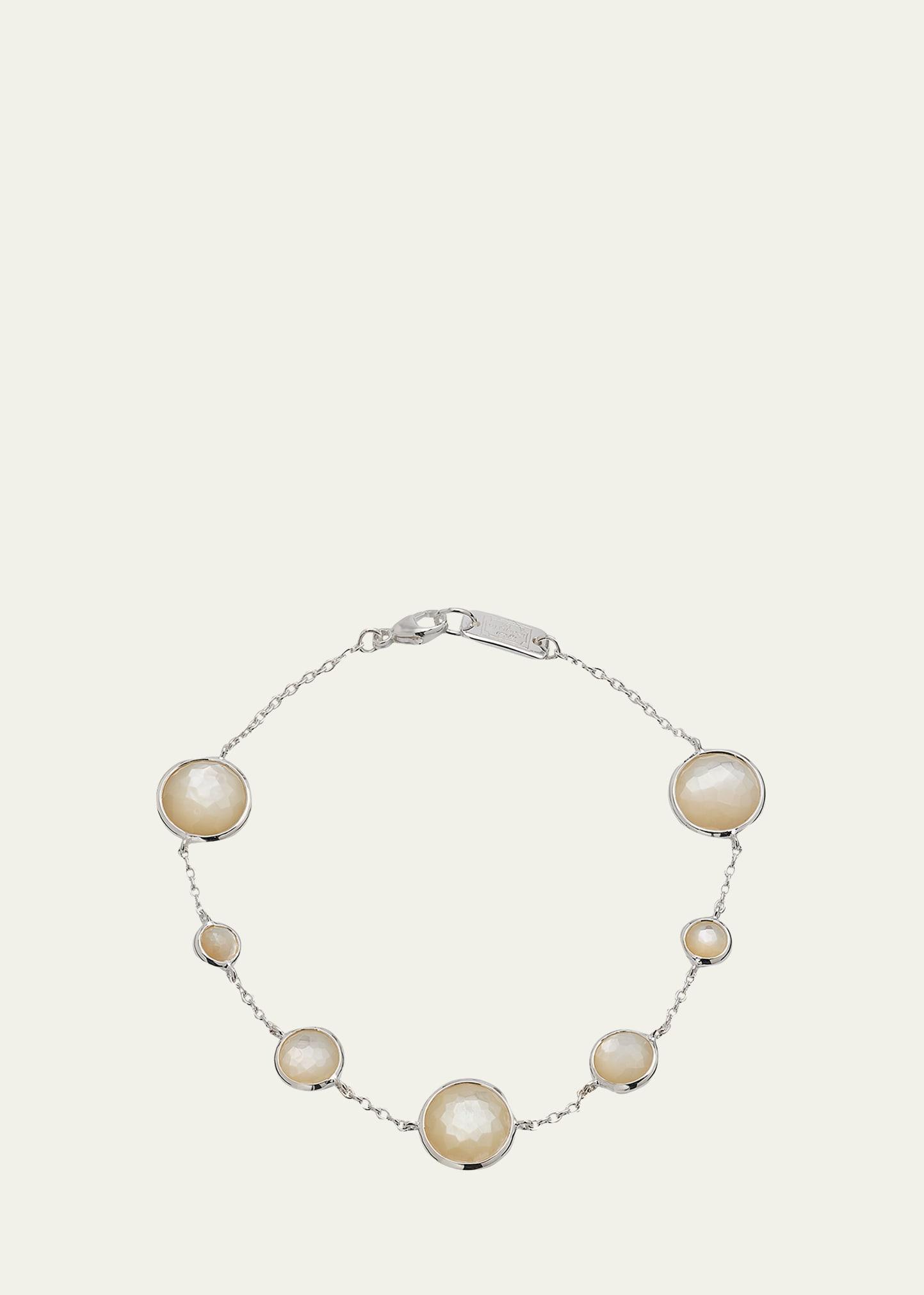 Ippolita Sterling Silver Rock Candy Mother-of-Pearl & Quartz Crystal Statement Necklace, 38 Product Image