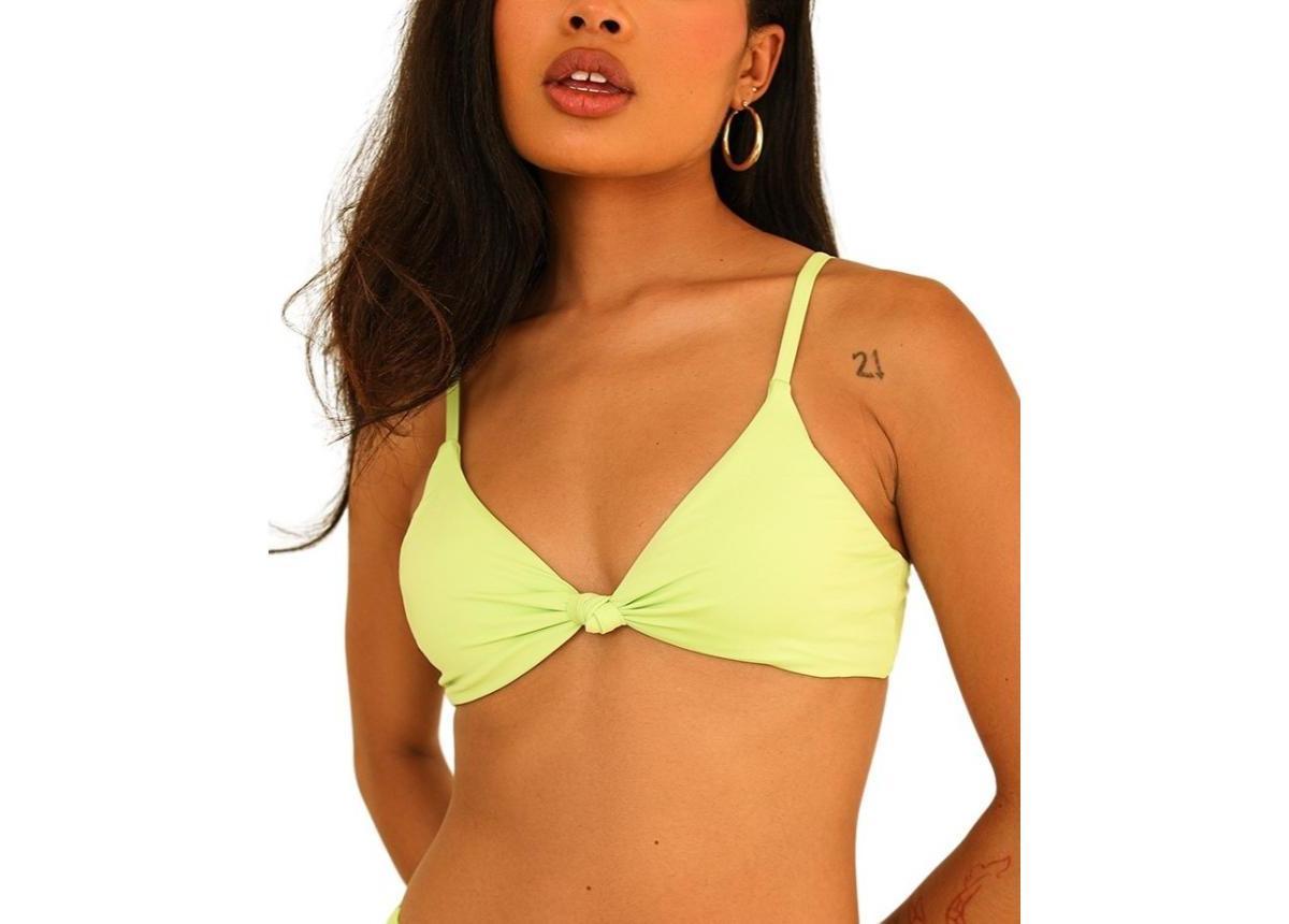 Dippin' Daisy's Women's Zen Knotted Triangle Bikini Top Product Image