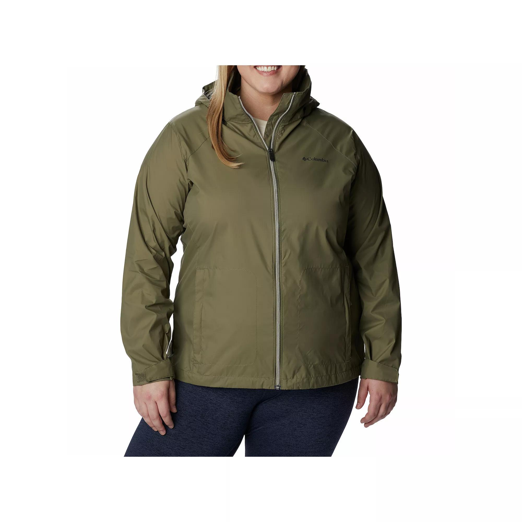 Plus Size Columbia Switchback IV Jacket, Women's, Size: 1XL, Stone Green Product Image