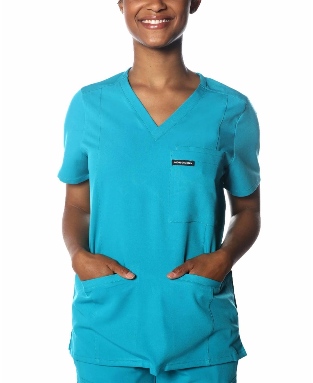 Members Only Womens Siena Scrub Top Product Image