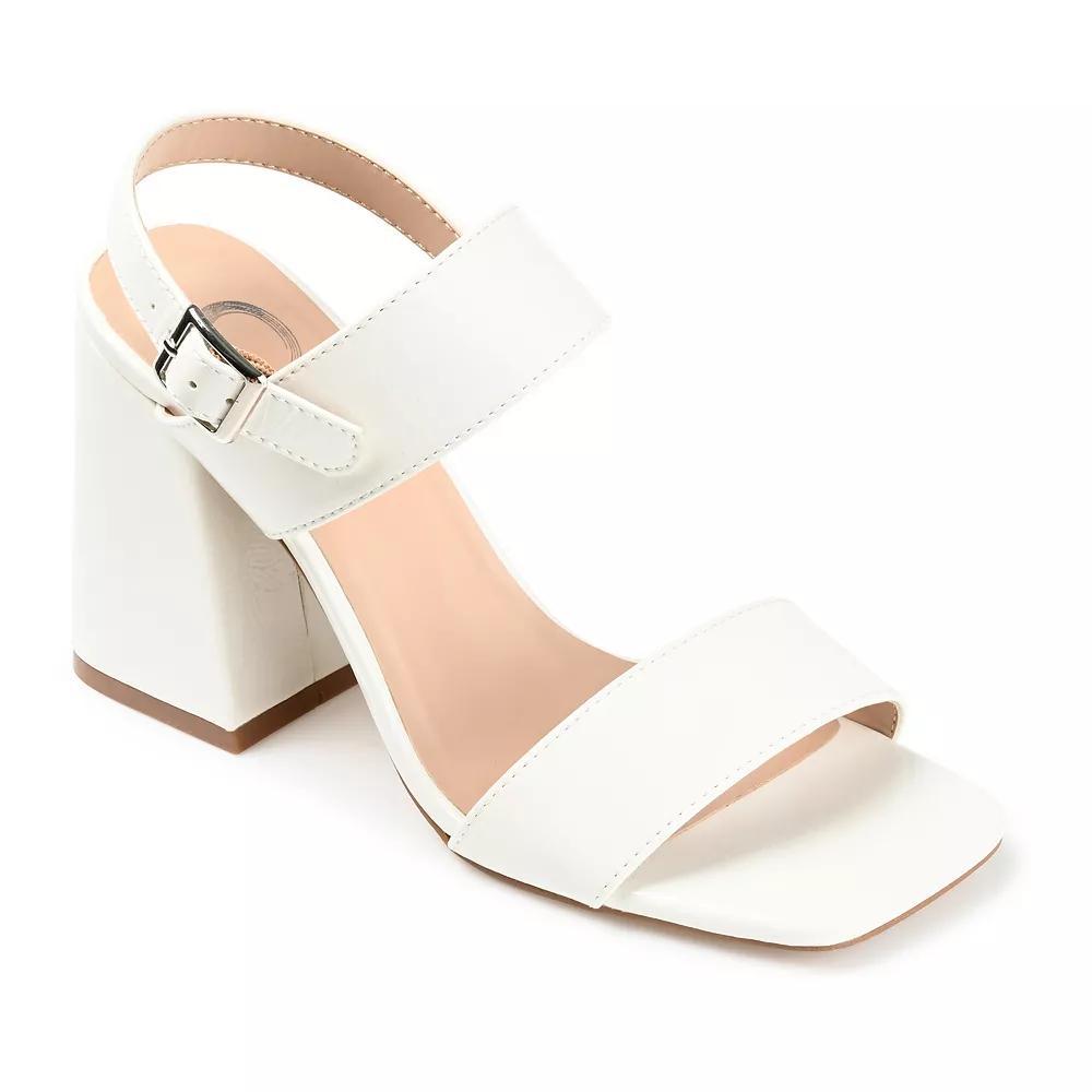 Journee Adras Women's Dress Sandals, Size: 9, Off White Product Image