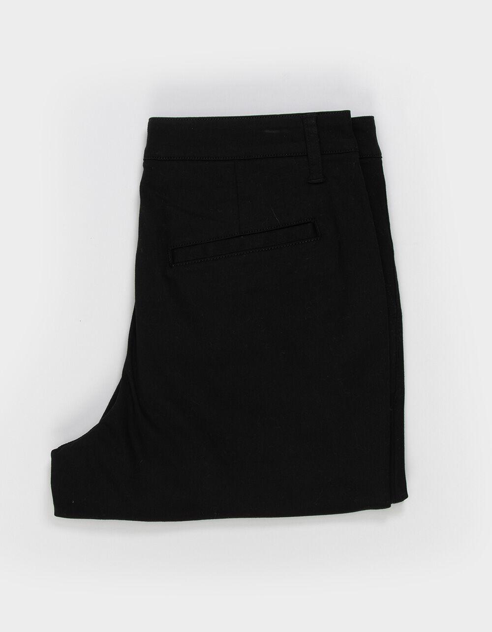 RSQ Mens Loose Fit Stretch Chino Pants - BLACK Product Image