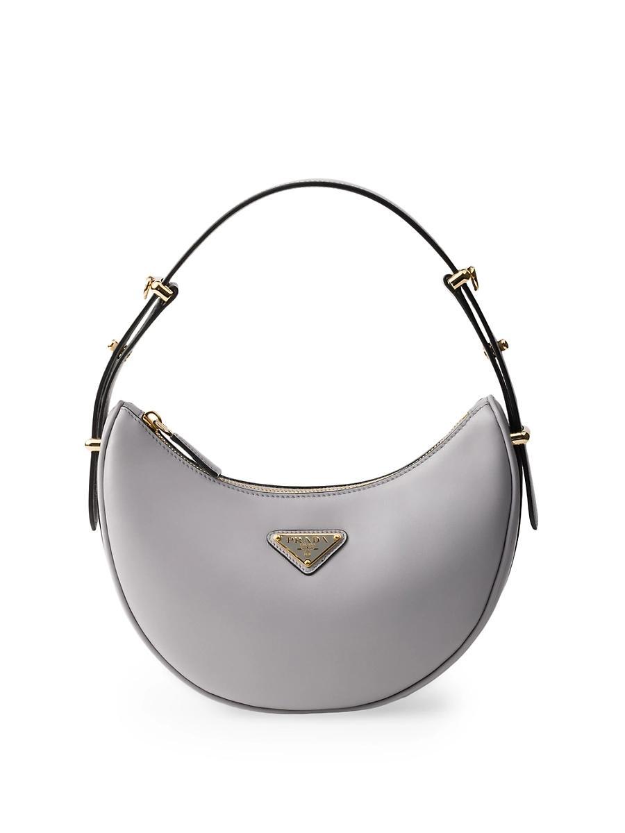 Womens Arqu Leather Shoulder Bag Product Image