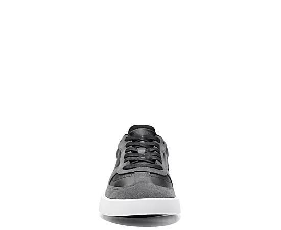 Cole Haan Grand Crosscourt Men's Modern Turf Sneakers, Size: 8.5, Black Gray Pinstripe Product Image