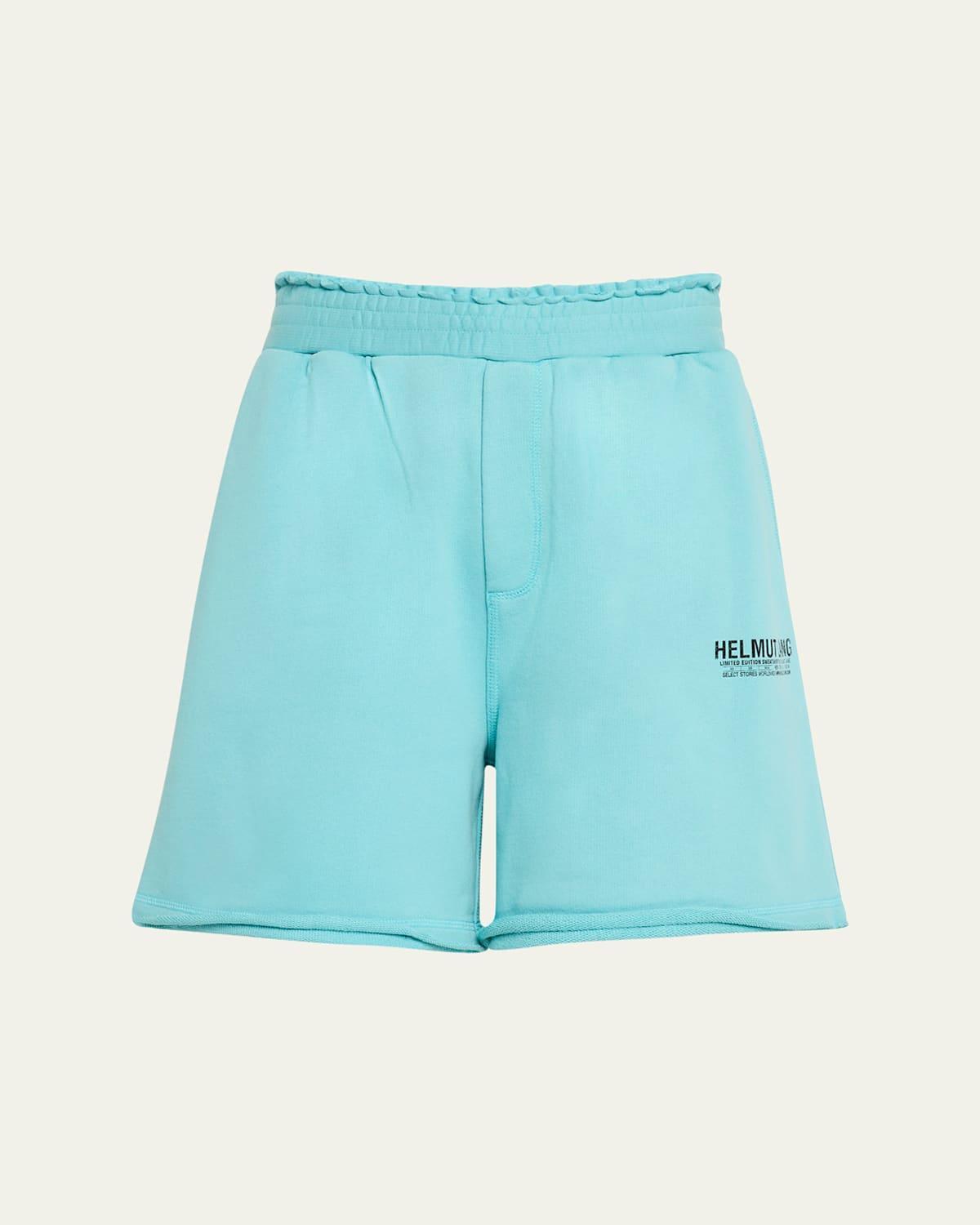 Mens Distressed Terry Shorts Product Image