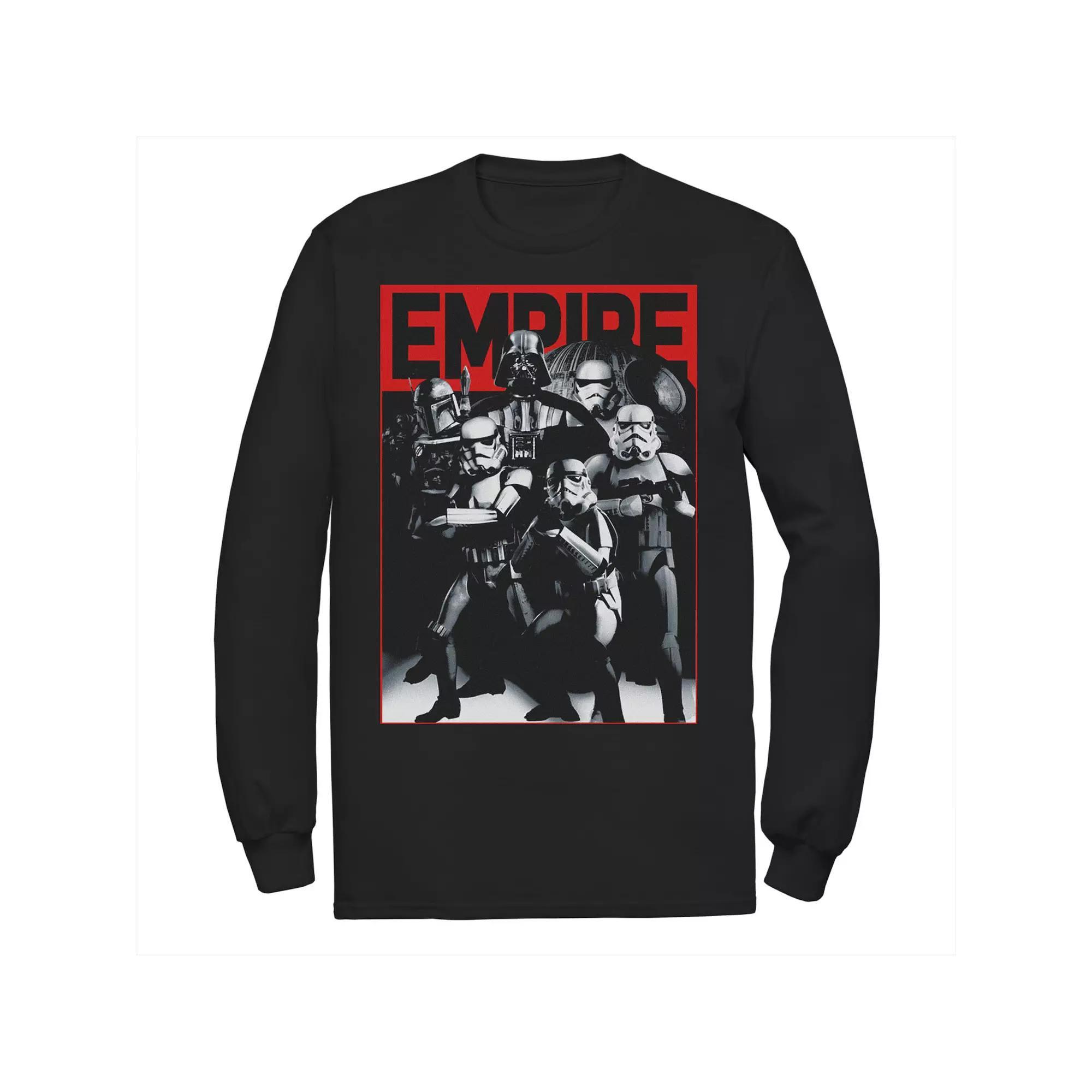 Men's Star Wars Empire Crew Poster Tee, Size: Medium, Black Product Image