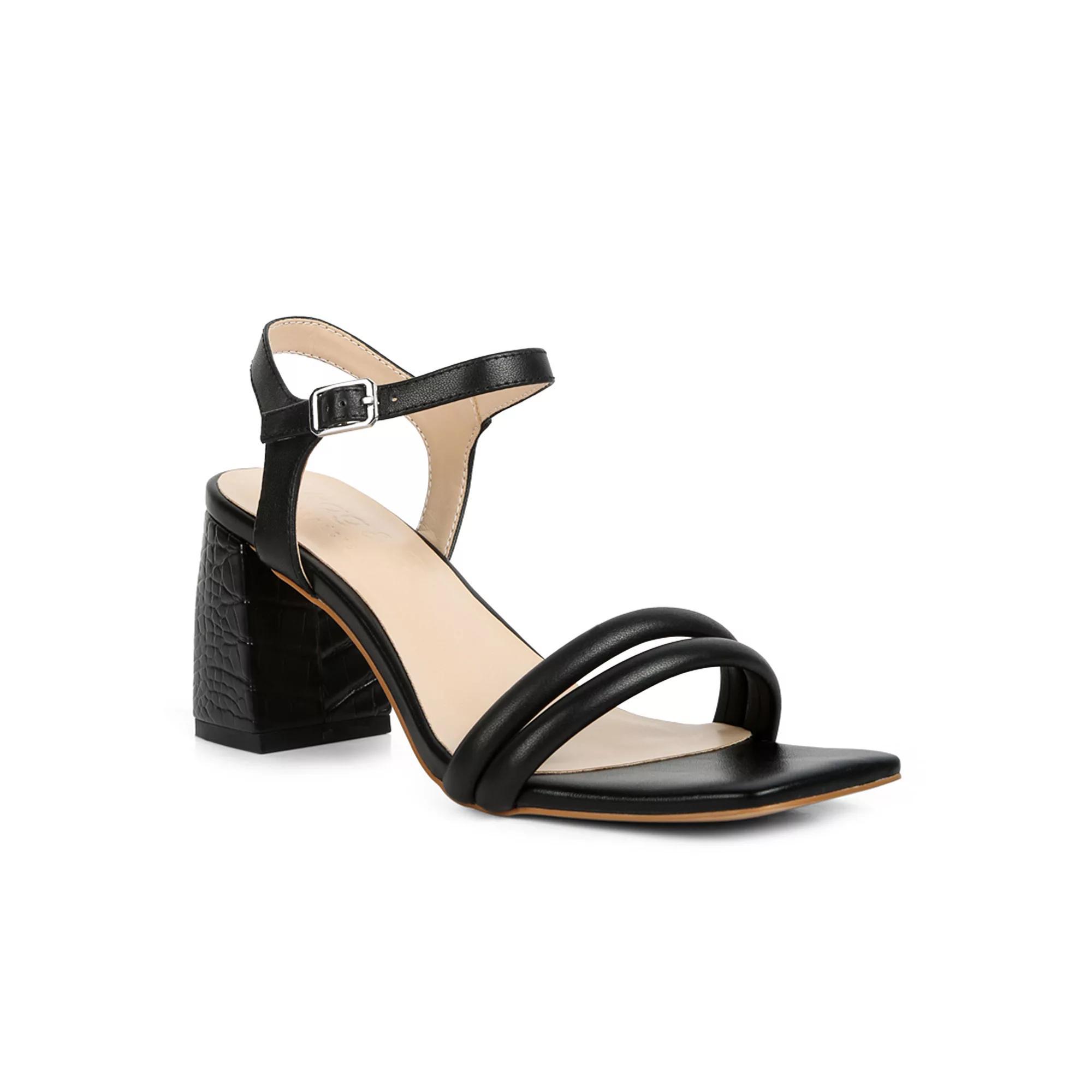 Rag & Co Women's Block Heel Dress Sandals, Size: 7 Product Image