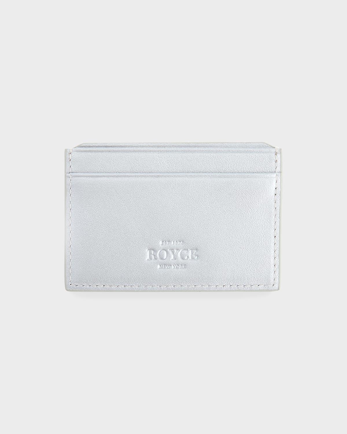 Womens RFID-Blocking Leather Card Case Product Image