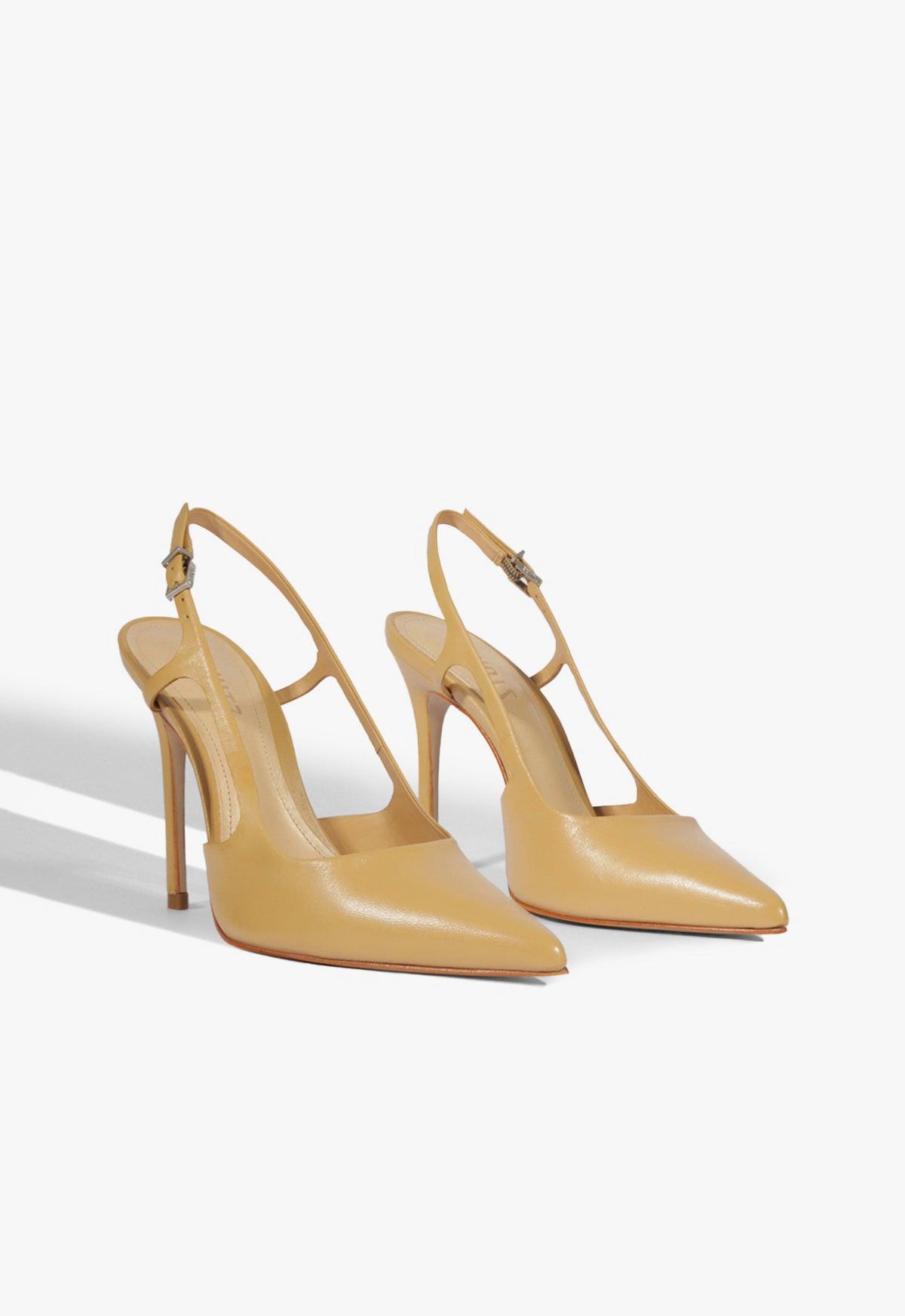 Boris High Stiletto Beige Pump Product Image