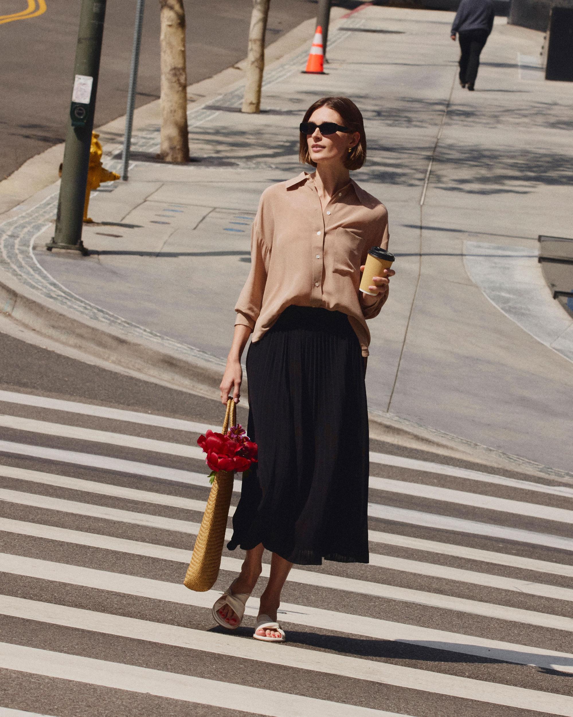 Womens Pleated Skirt by Everlane Product Image