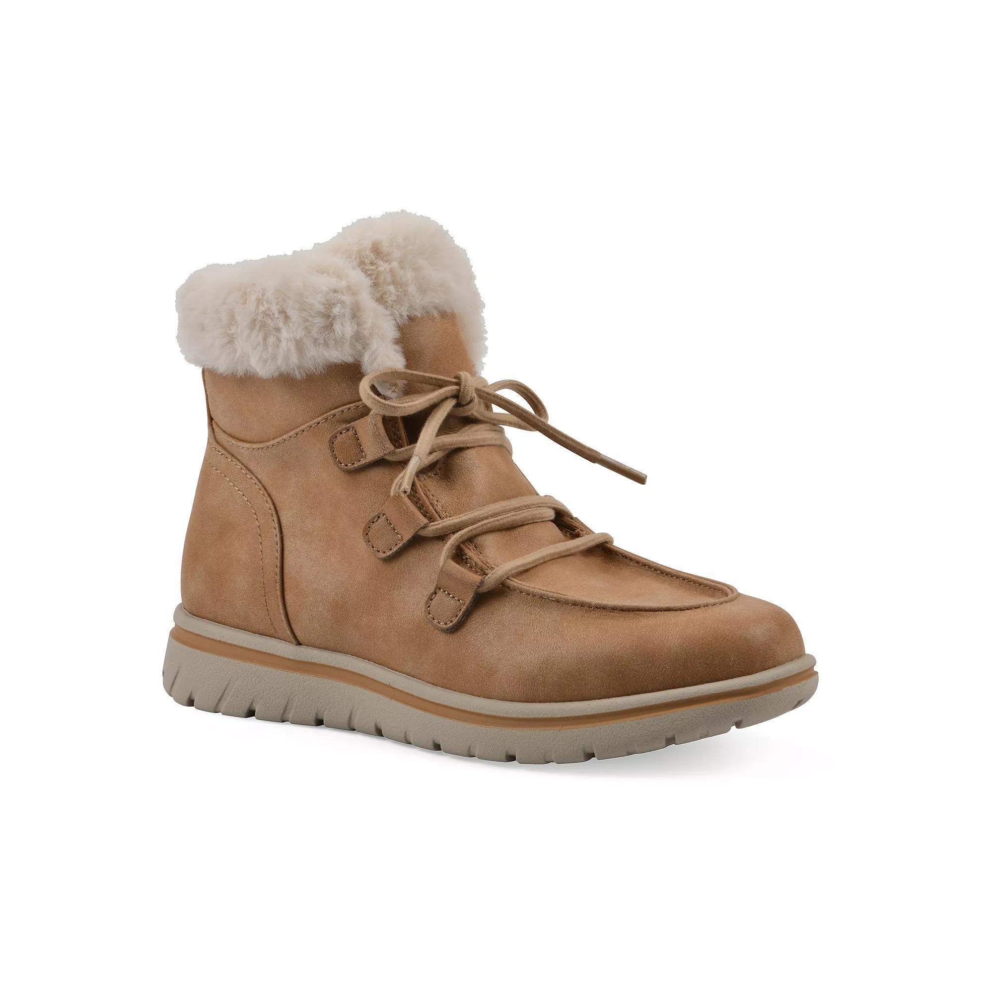 Cliffs by White Mountain Harisson Women's Ankle Boots, Size: 7.5, Wheat Fabric Product Image