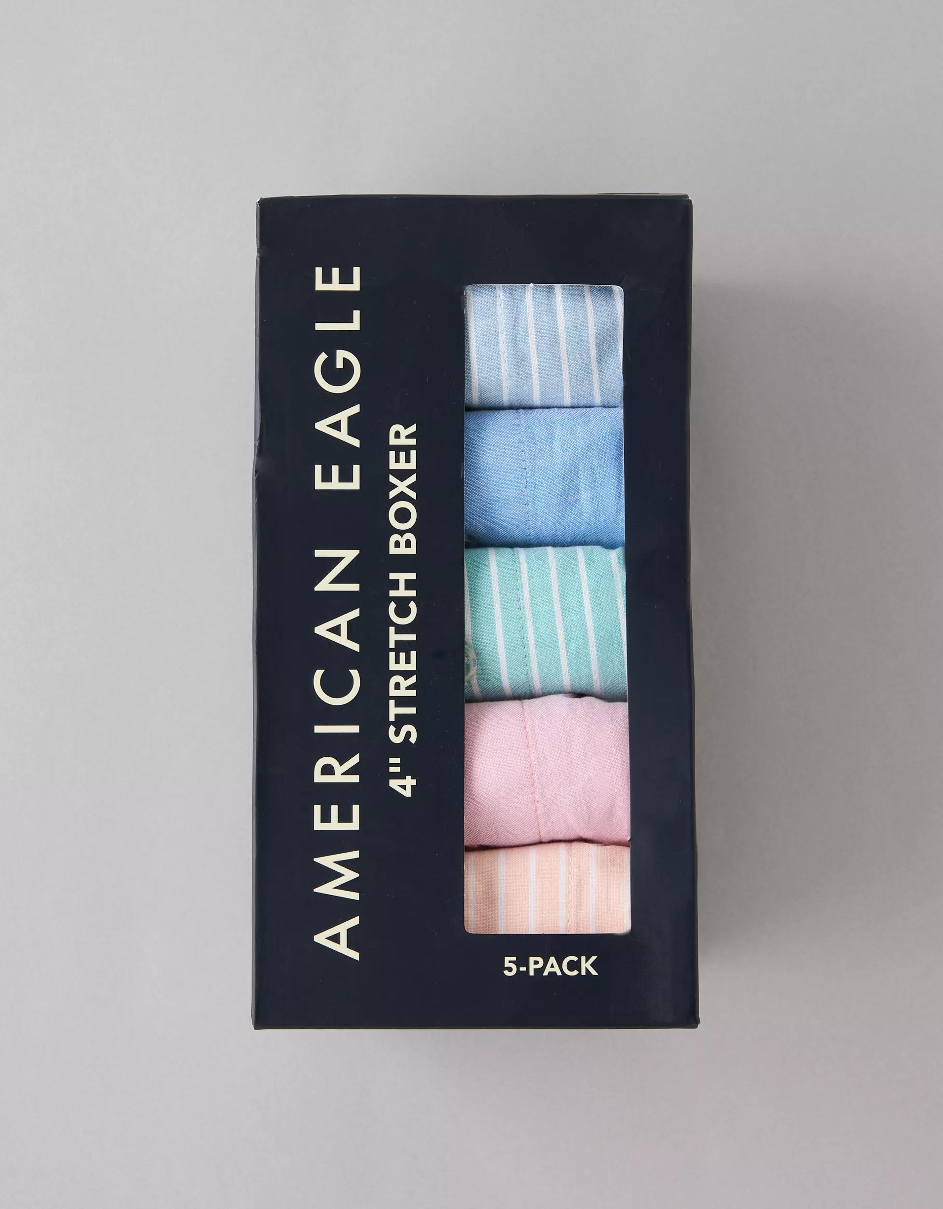 AEO Men's Solid Satin Pocket Boxer Short Product Image