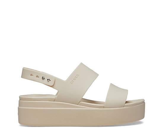 Crocs Womens Brooklyn Low Wedge Sandal Product Image