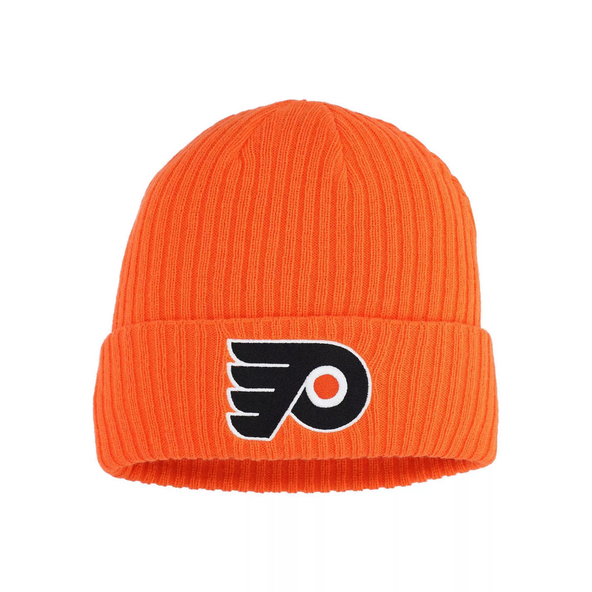Men's Fanatics  Orange Philadelphia Flyers Logo Cuffed Knit Hat, Fly Orange Product Image