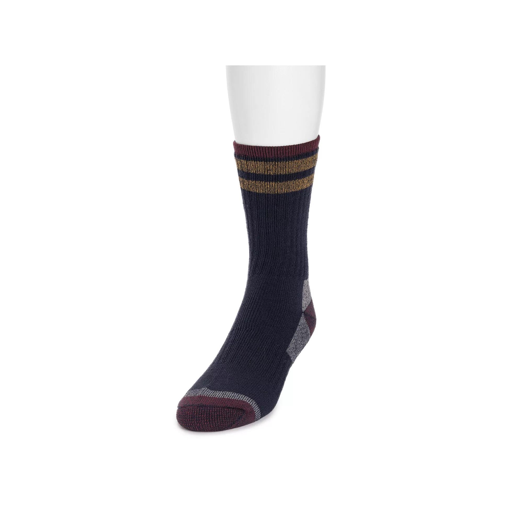 Men's MUK LUKS 8 in. Hiking Socks, Blue Product Image