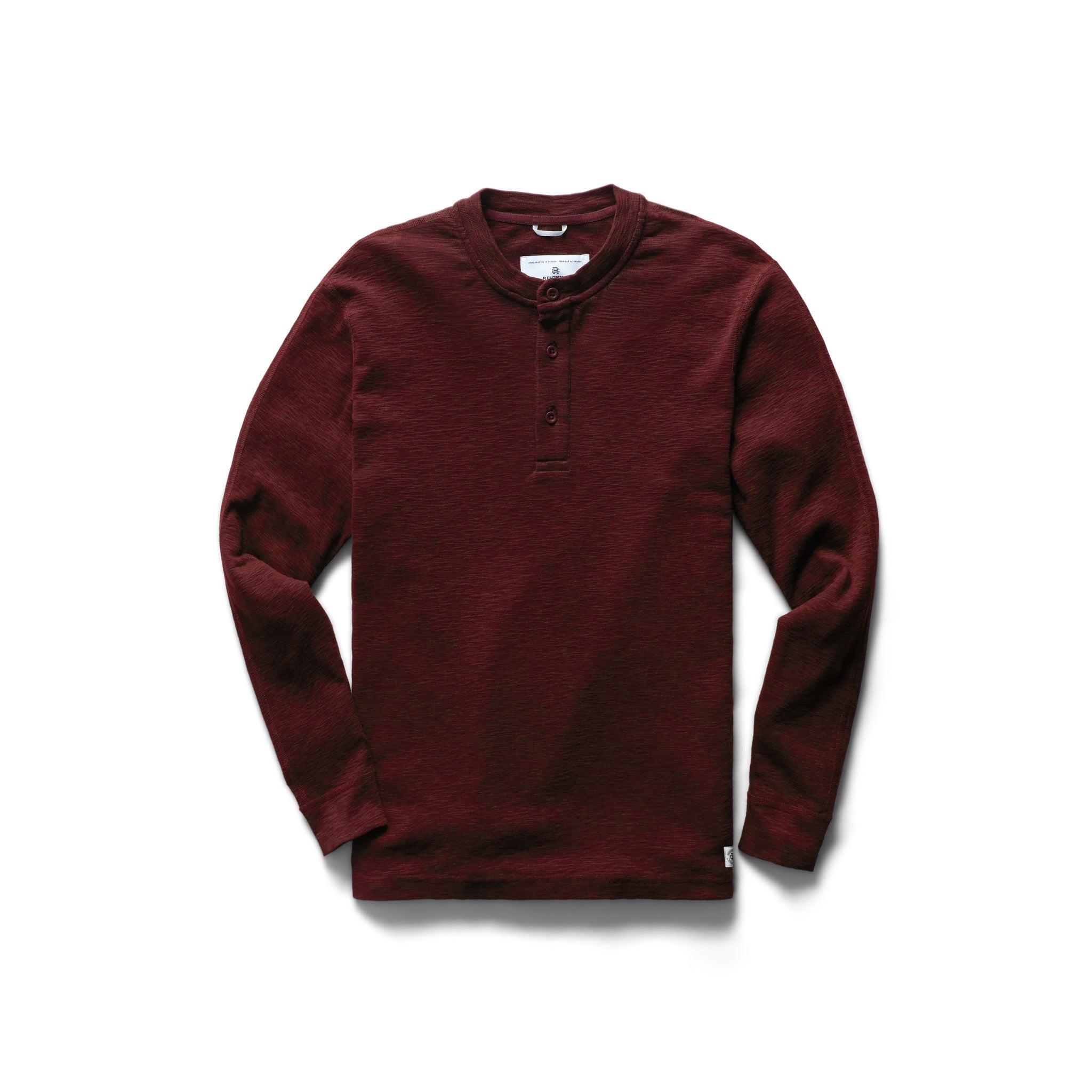 1X1 Slub Slim Henley Male Product Image