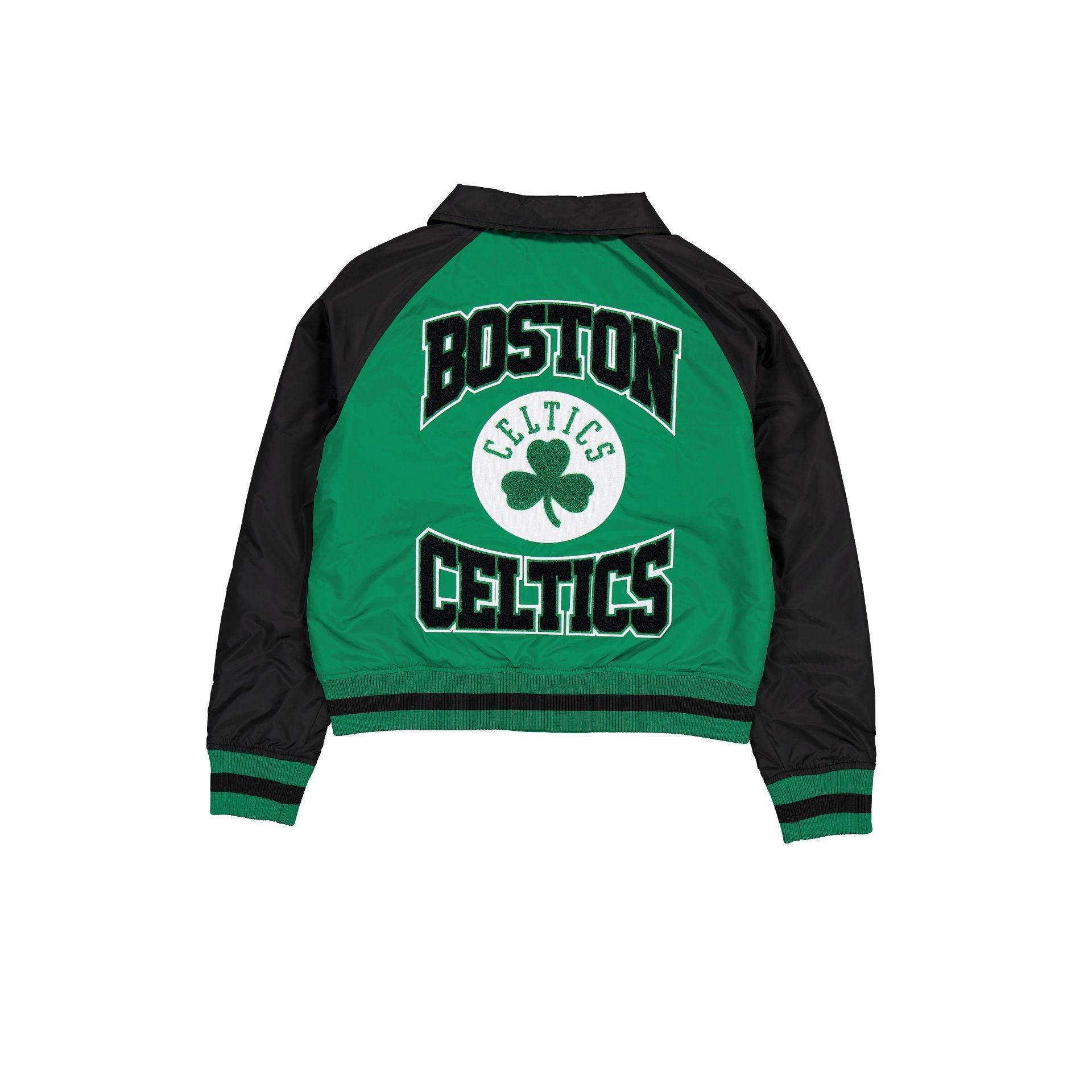 Boston Celtics Throwback Women's Jacket Female Product Image