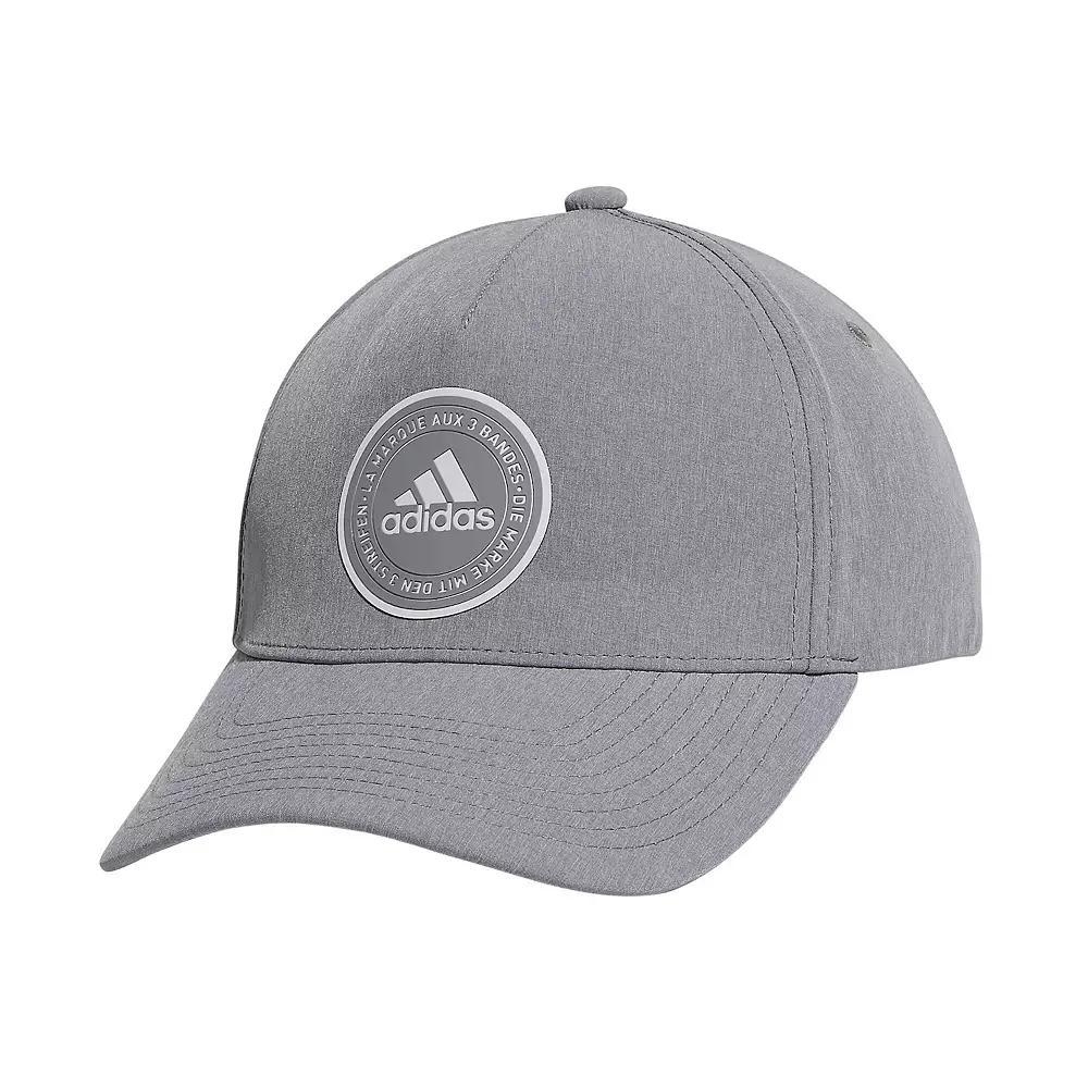 Men's adidas Lifestyle Stretch Fit Hat, Size: Small/Medium, Grey Light Gray Product Image