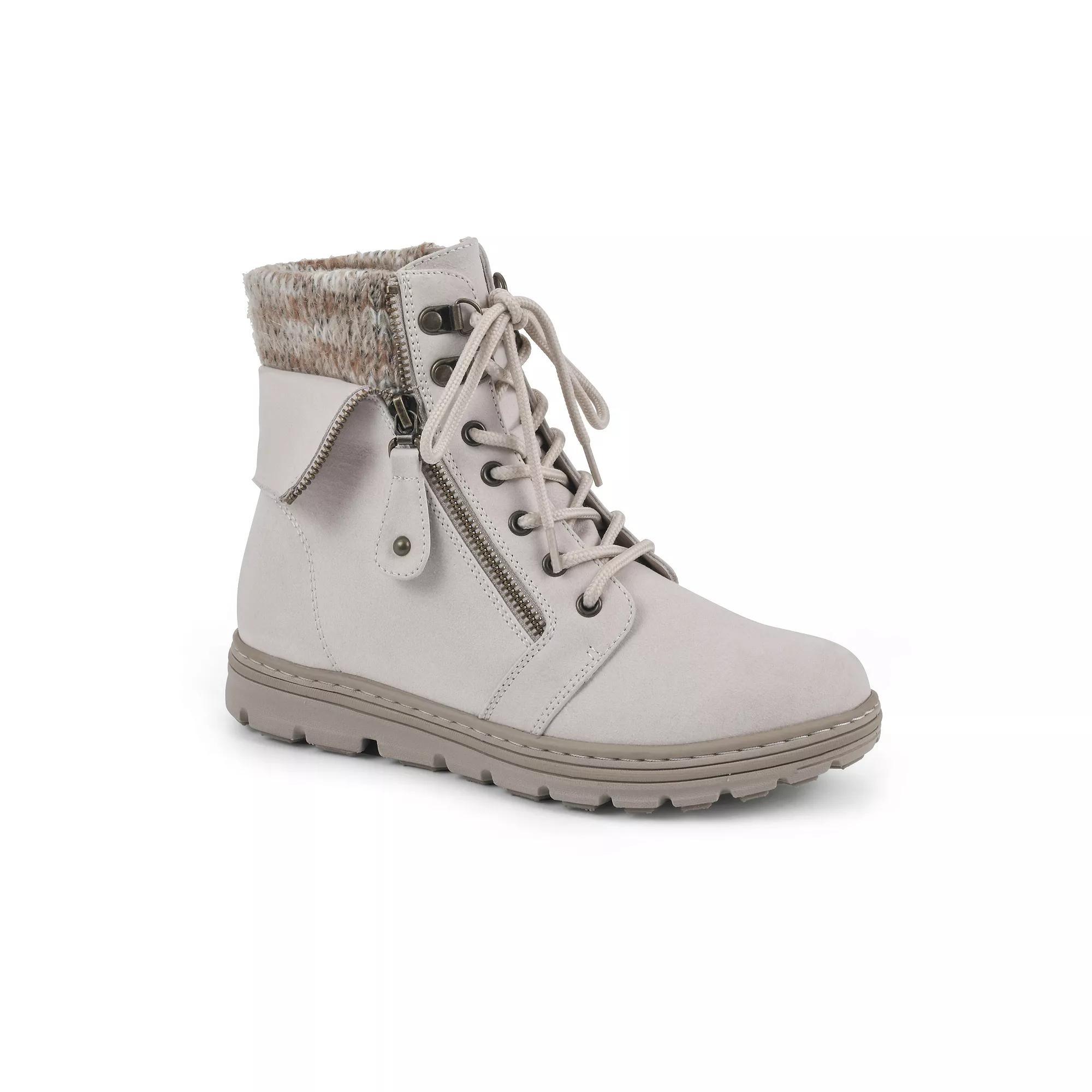 Cliffs by White Mountain Kaylee Women's Hiker Boots, Size: 11, Winter White Product Image