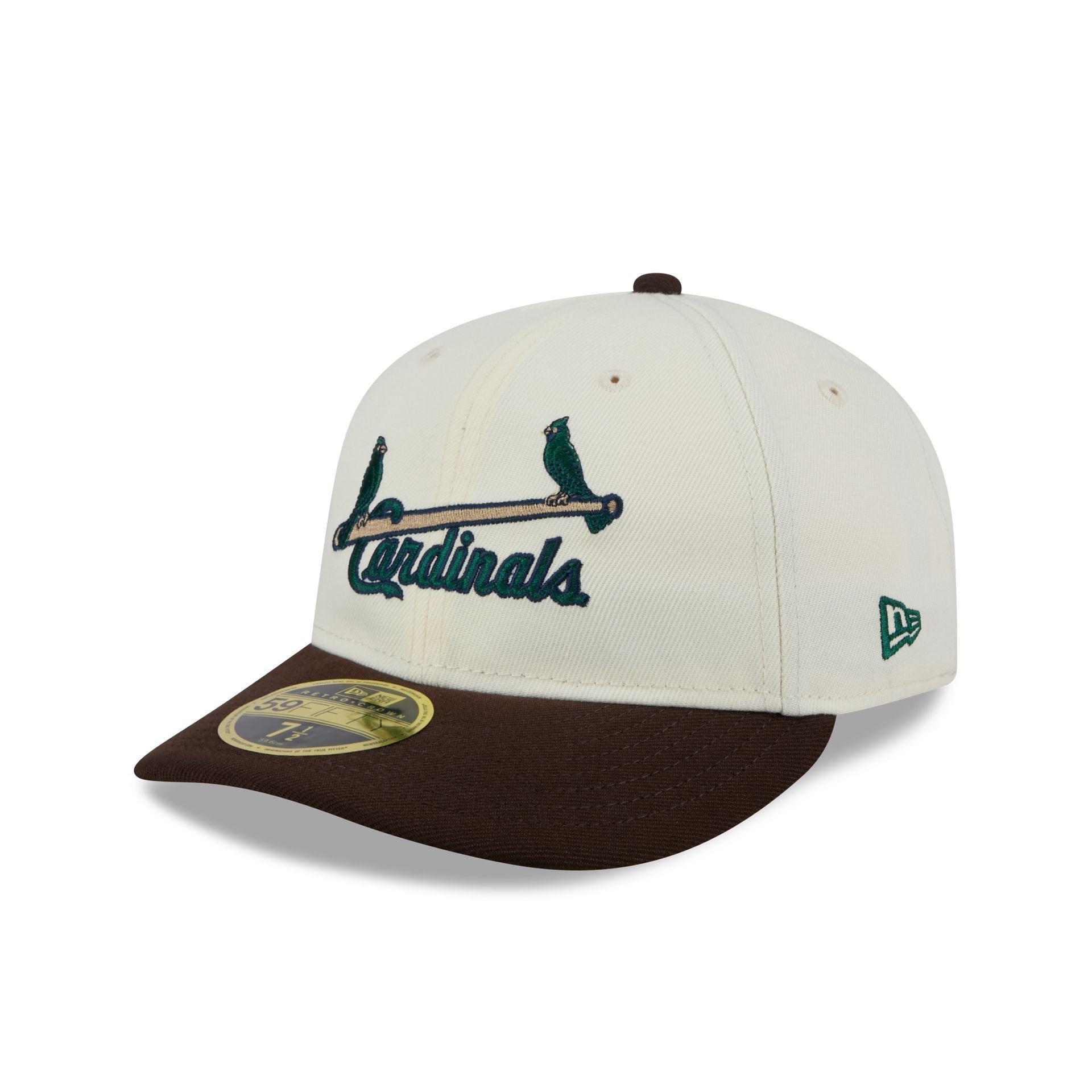 St. Louis Cardinals Forest Visor Retro Crown 59FIFTY Fitted Hat Male Product Image