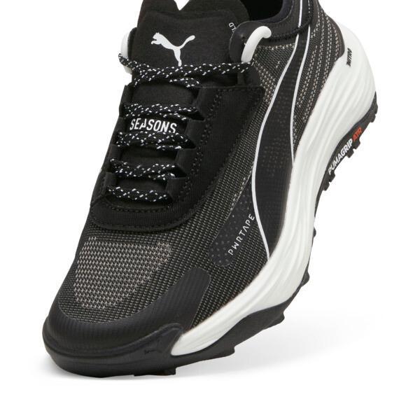 PUMA SEASONS Voyage NITROâ¢ 3 Women's Trail Running Shoes in Black/White Product Image