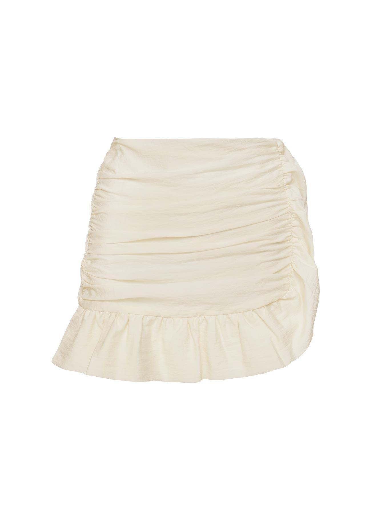 Loads Of Love Low Rise Mini Skirt Champagne Product Image