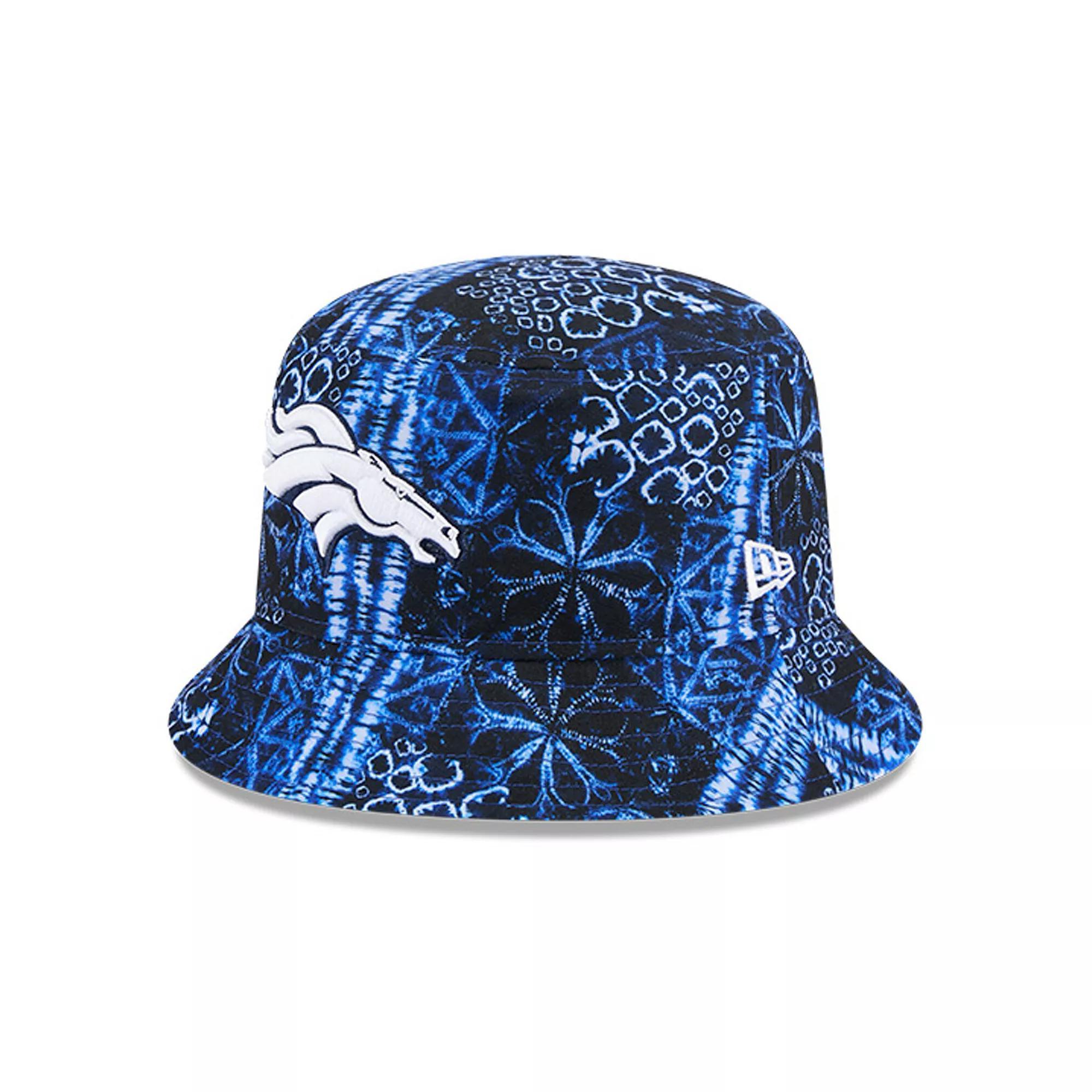 Men's New Era Navy Denver Broncos Shibori Bucket Hat, Size: Large/XL, Blue Product Image