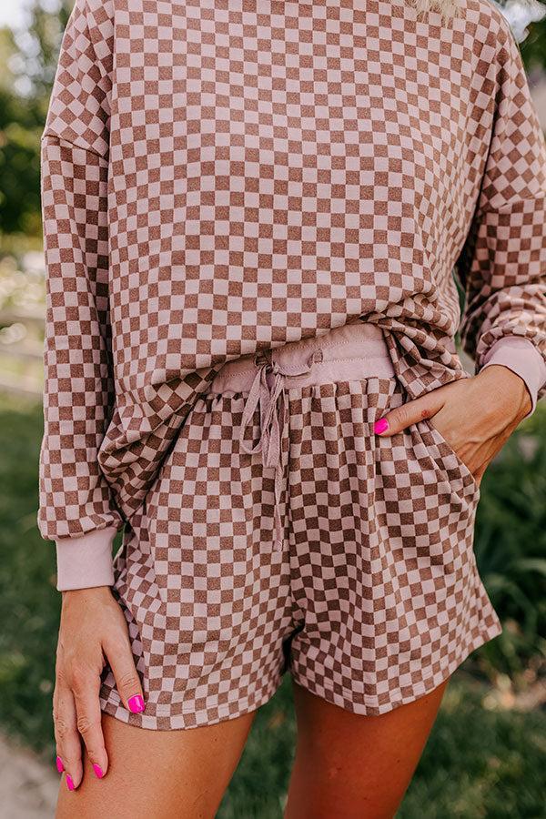 Call It Cozy Ultra Soft Shorts in Mocha Product Image