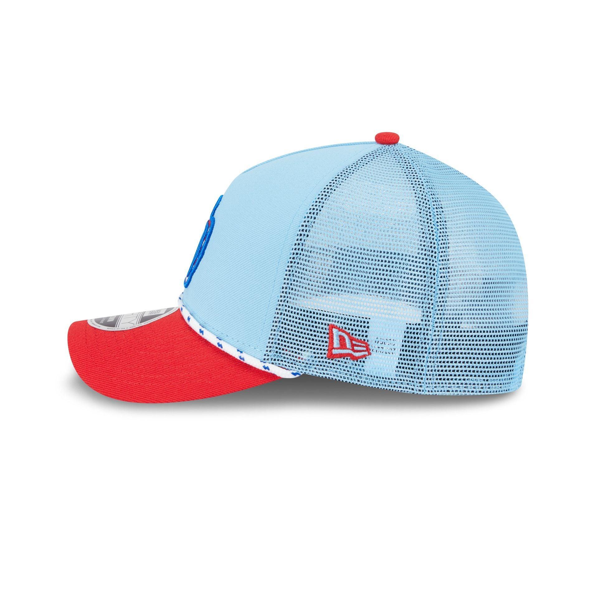 San Diego Padres Independence Day 2025 9FORTY M-Crown A-Frame Trucker Hat Male Product Image