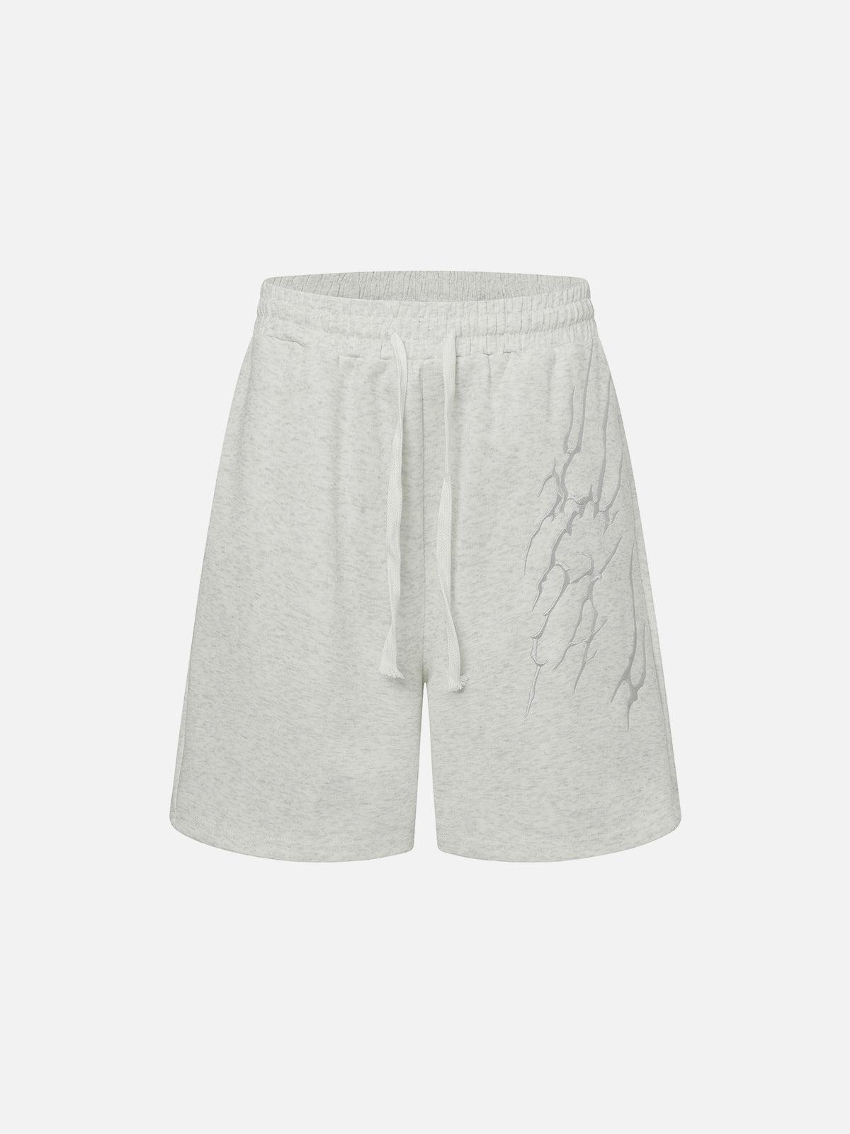Aelfric Eden Thorn Embroidery Shorts Product Image