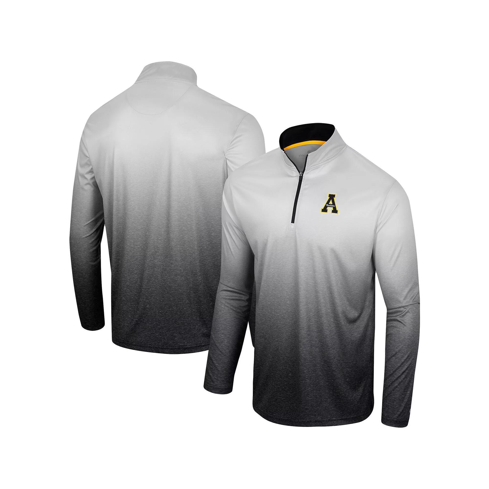 Men's Colosseum White/Black Iowa Hawkeyes Laws of Physics Quarter-Zip Windshirt, Size: Large Product Image