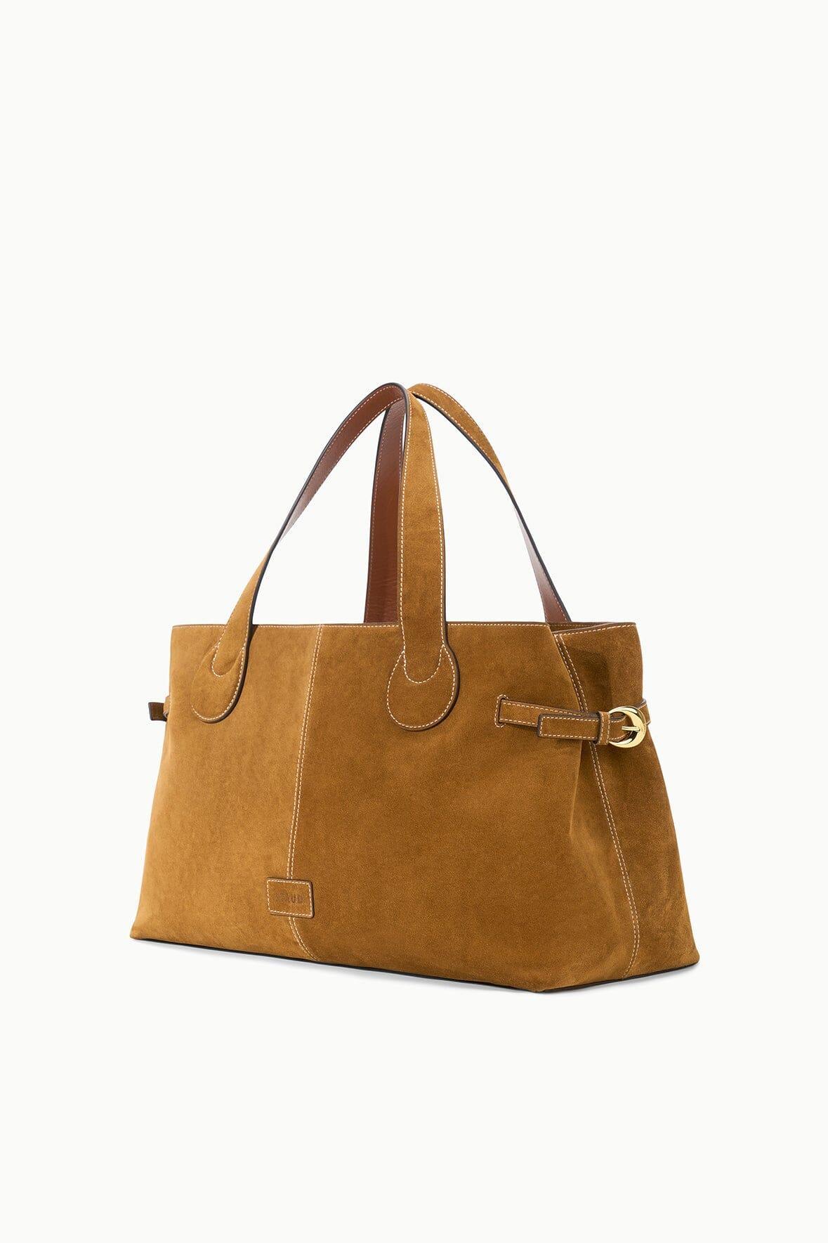 PIPER TOTE | TAN SUEDE Product Image