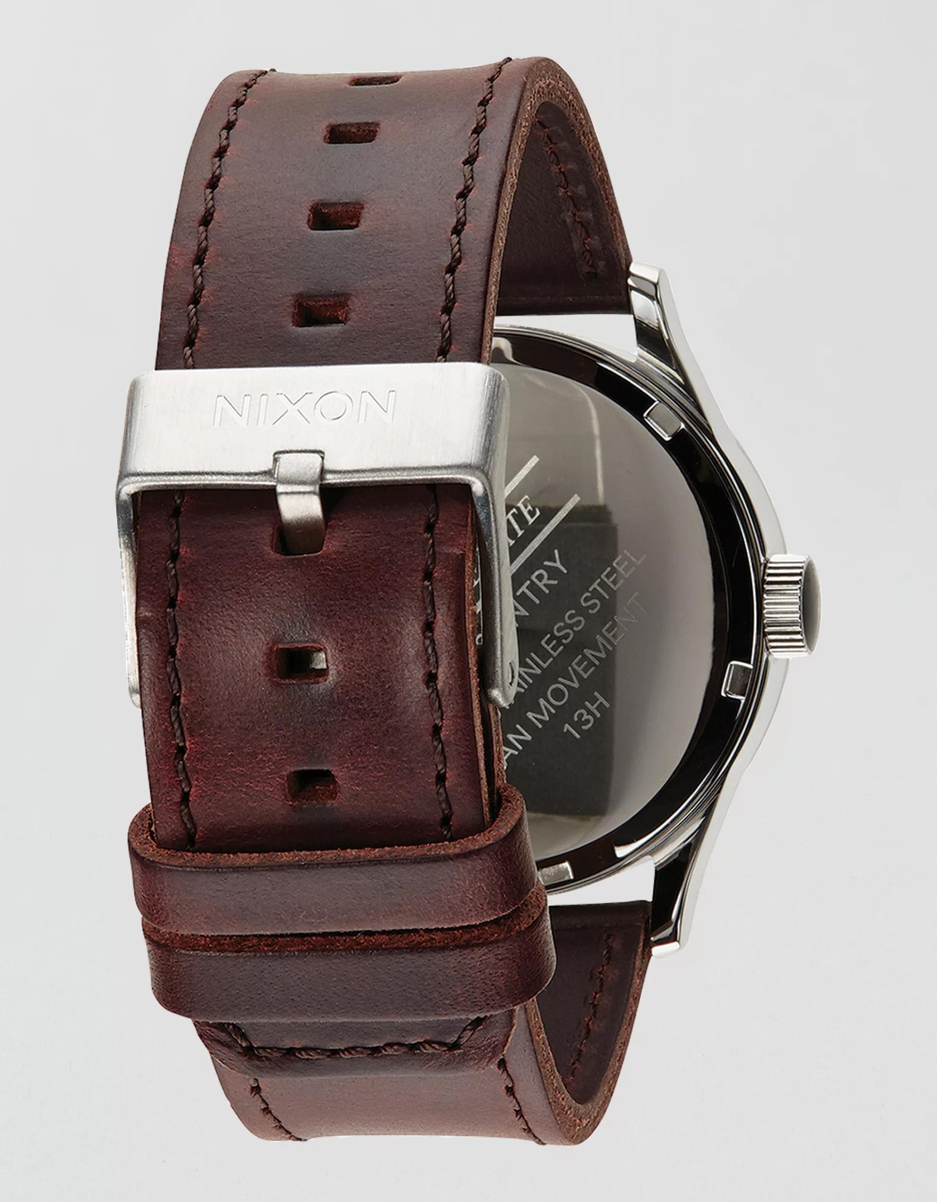 Nixon Sentry Leather Watch Product Image