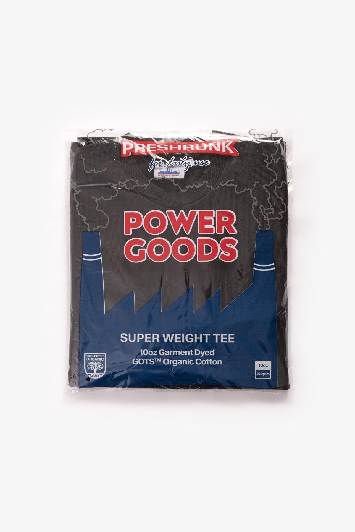 Power Goods - Super Weight T-Shirt - Black Product Image