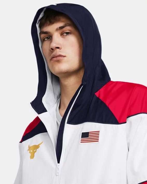 Project Rock Woven Red, White & Blue Product Image