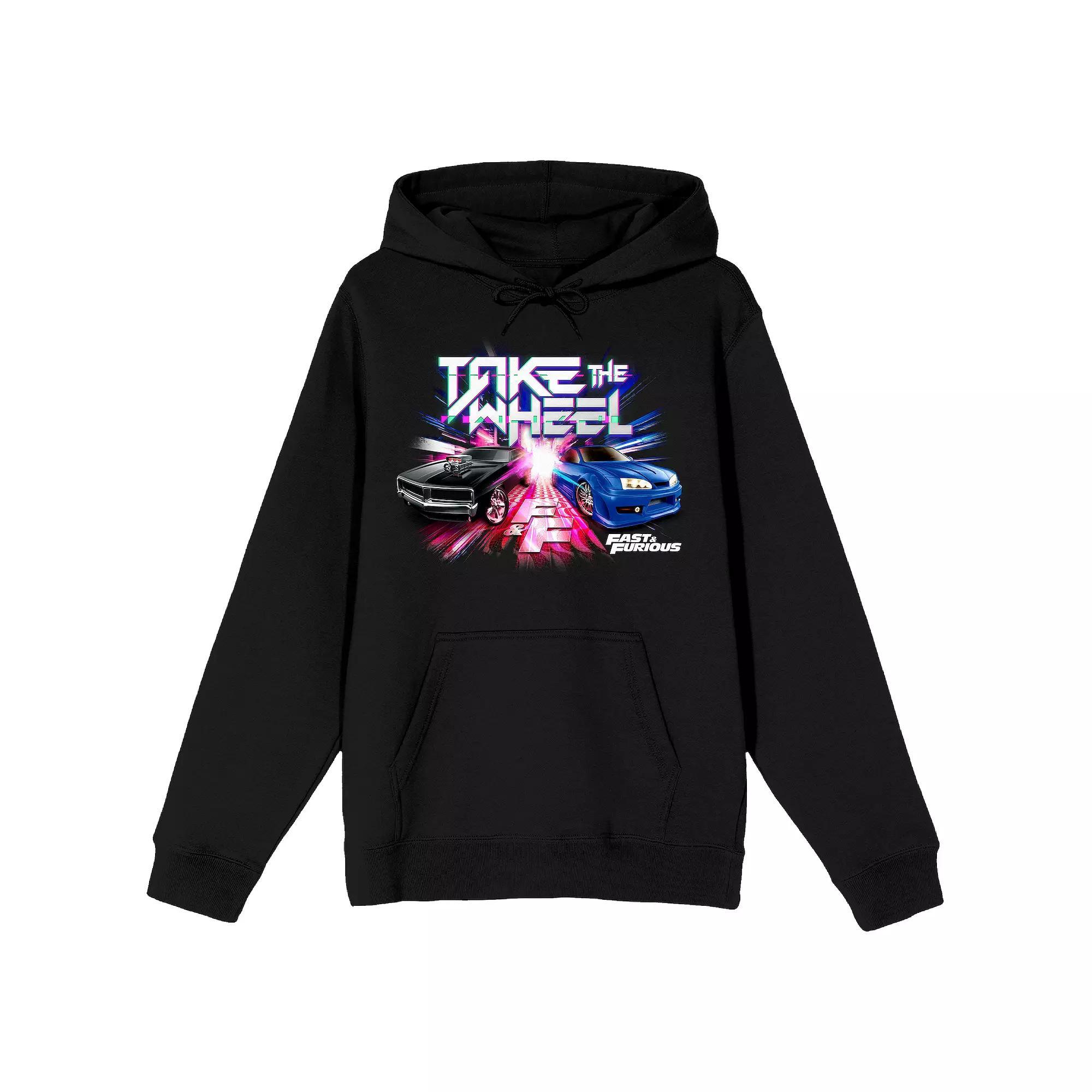 Men's Fast & Furious Franchise Hoodie, Size: XXL, Black Product Image