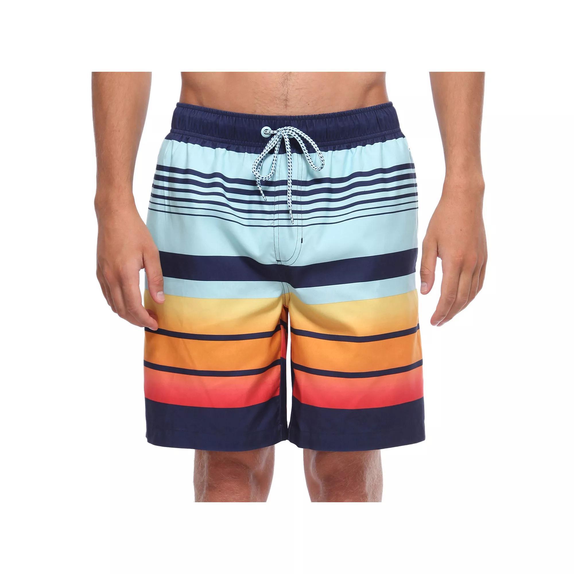 Mens Rokka&Rolla 8-in. Mesh Lined UPF 50+ Swim Trunks Product Image