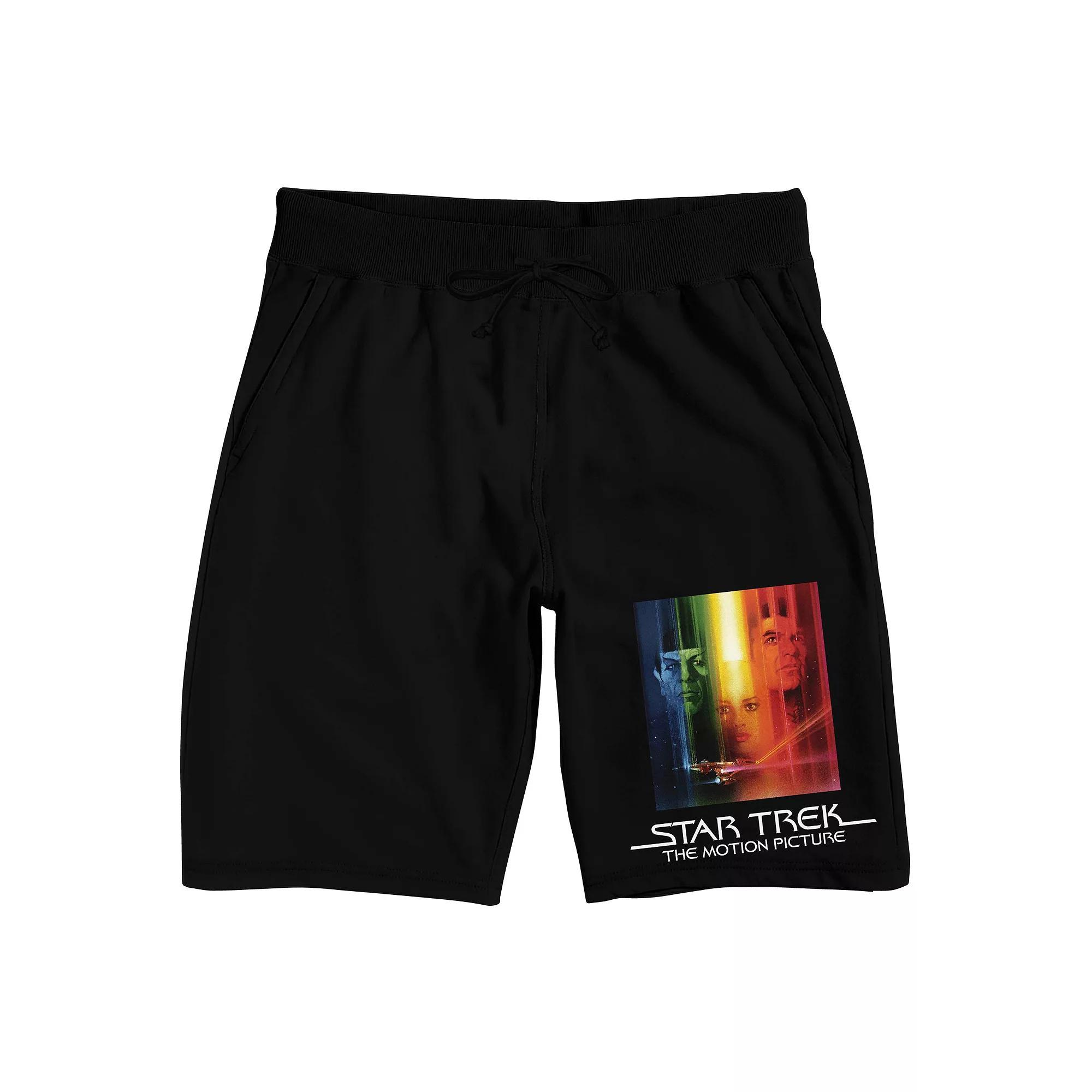 Men's Star Trek The Motion Pajama Shorts, Size: Small, Black Product Image