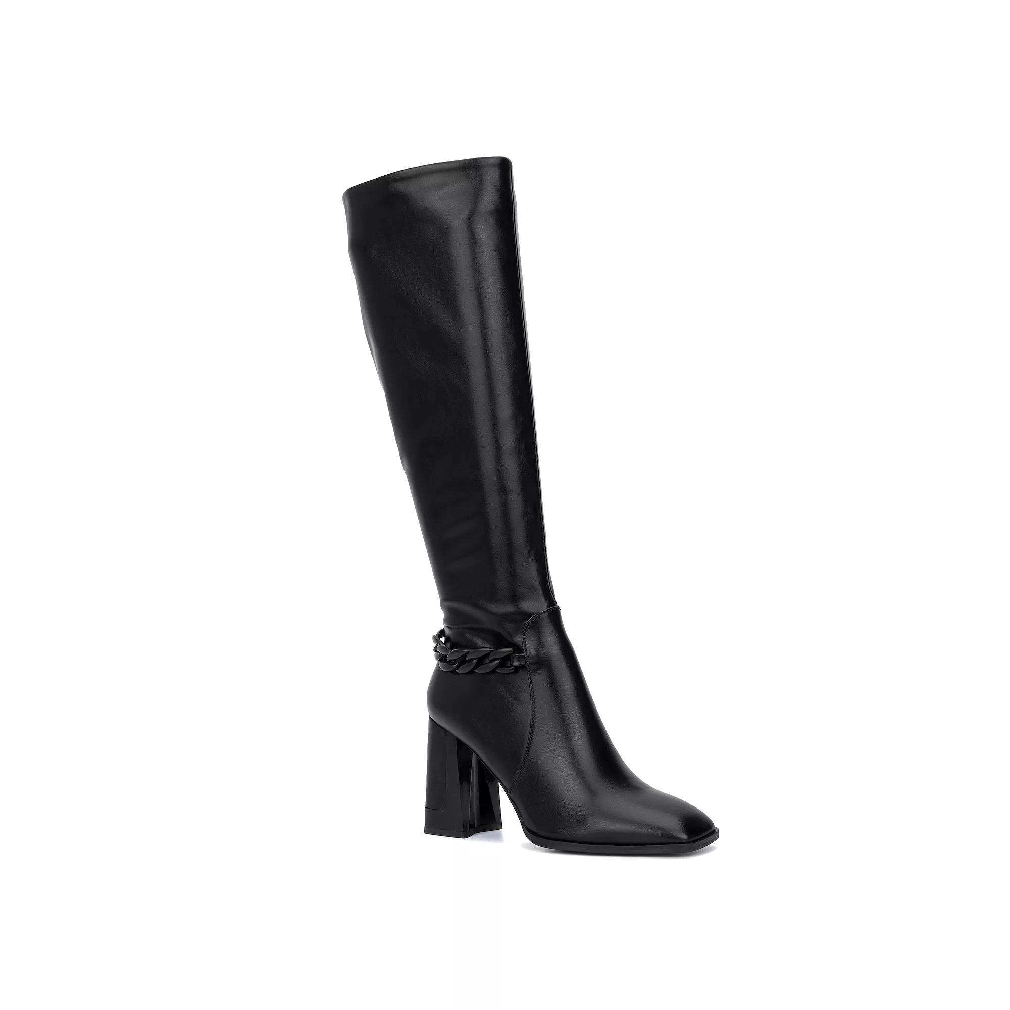 Torgeis Lauren Women's Knee-High Boots, Size: 10, Off White Product Image