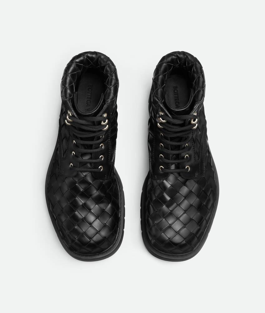 Men's Haddock Lace-Up Ankle Boot in Black Product Image