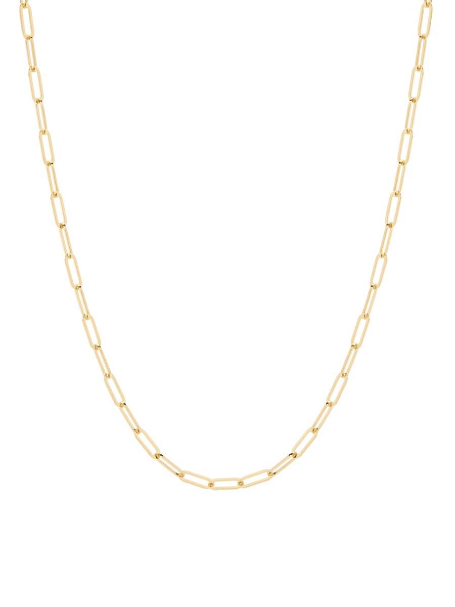 Womens Colette Mini 14K Yellow Gold Chain Necklace Product Image