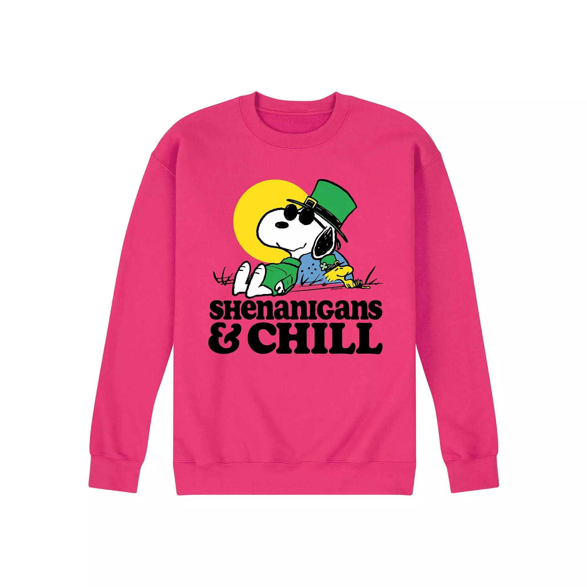 Mens Peanuts Shenanigans Chill Long Sleeve Product Image