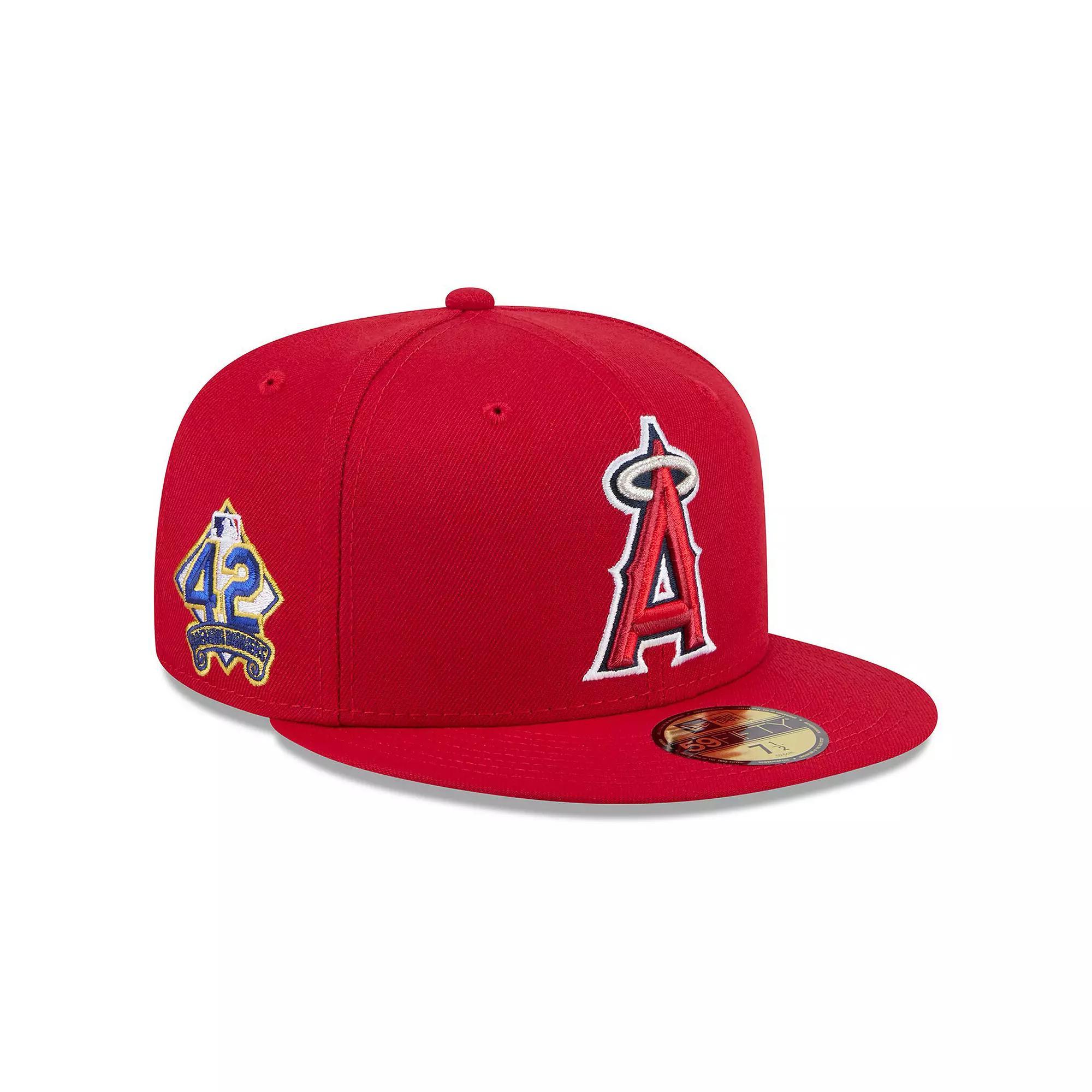 Mens New Era Los Angeles Angels 2025 Jackie Robinson Day 59FIFTY Fitted Hat Product Image