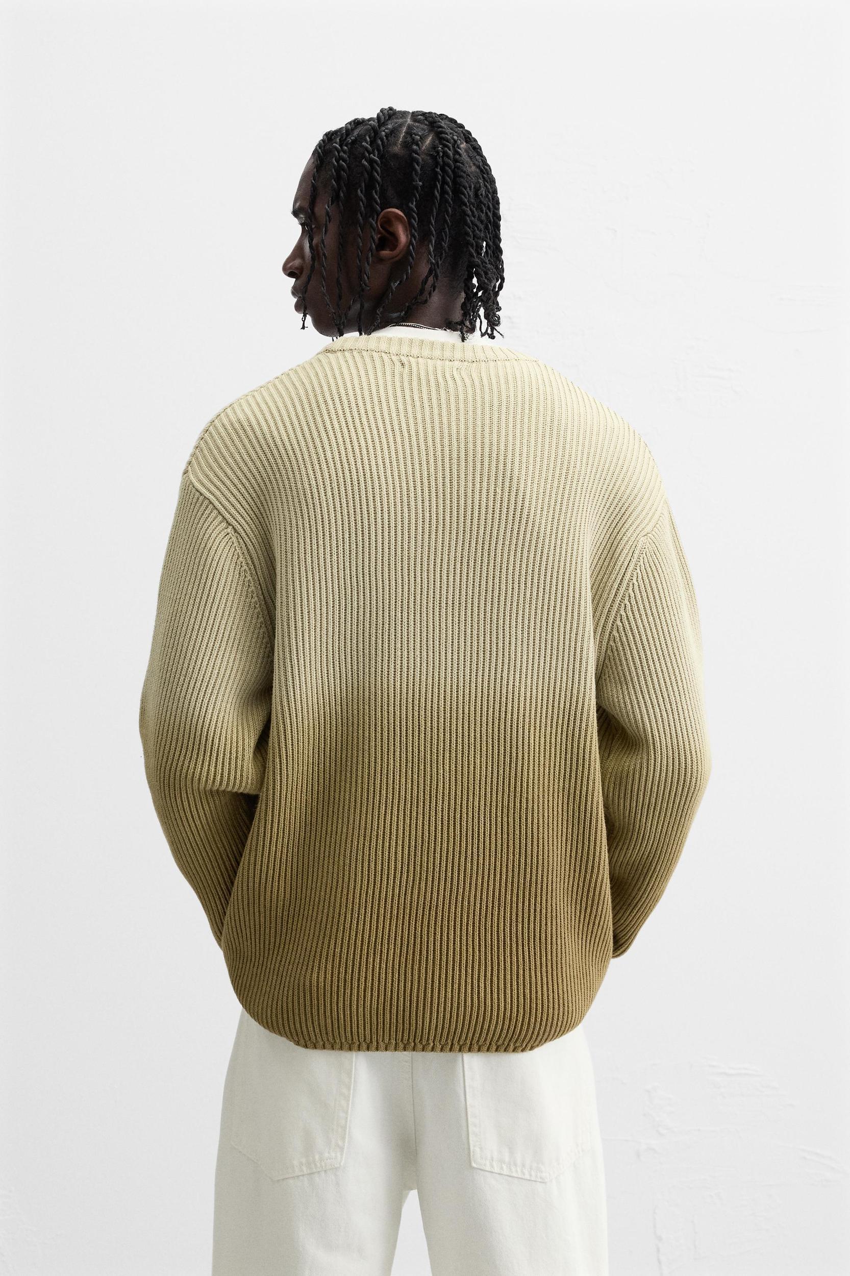 DÉGRADÉ RIBBED SWEATER Product Image